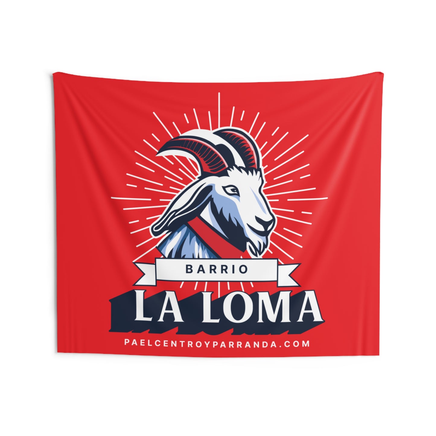 La Loma, Zulueta. Horizontal Indoor Wall Tapestries