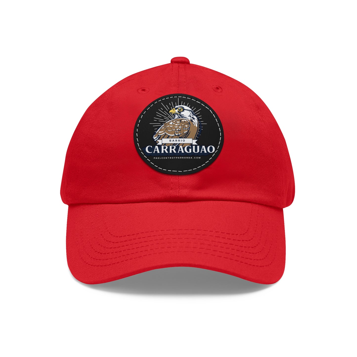 Carraguao, El Santo. Dad Hat with Leather Patch (Round)