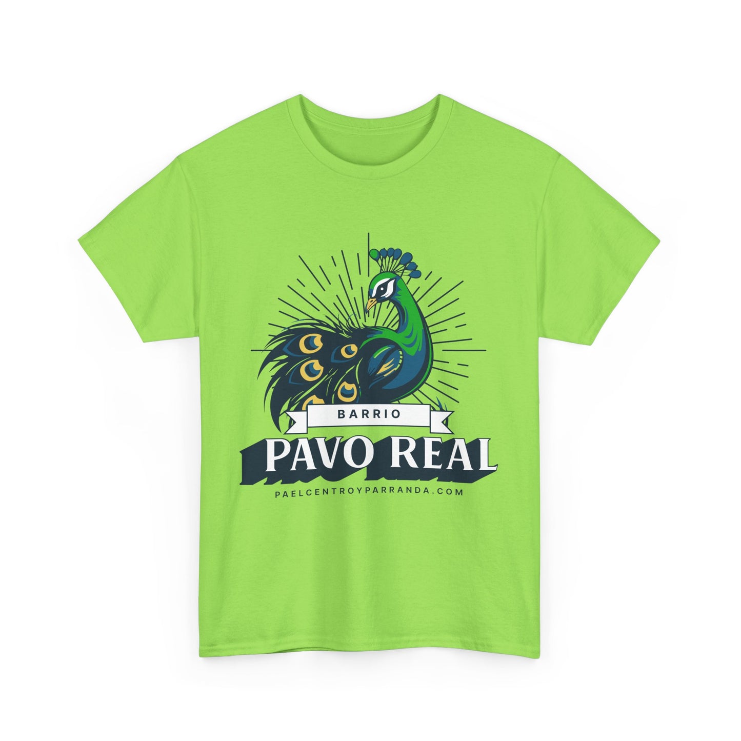 Pavo Real, El Santo. Unisex Heavy Cotton Tee