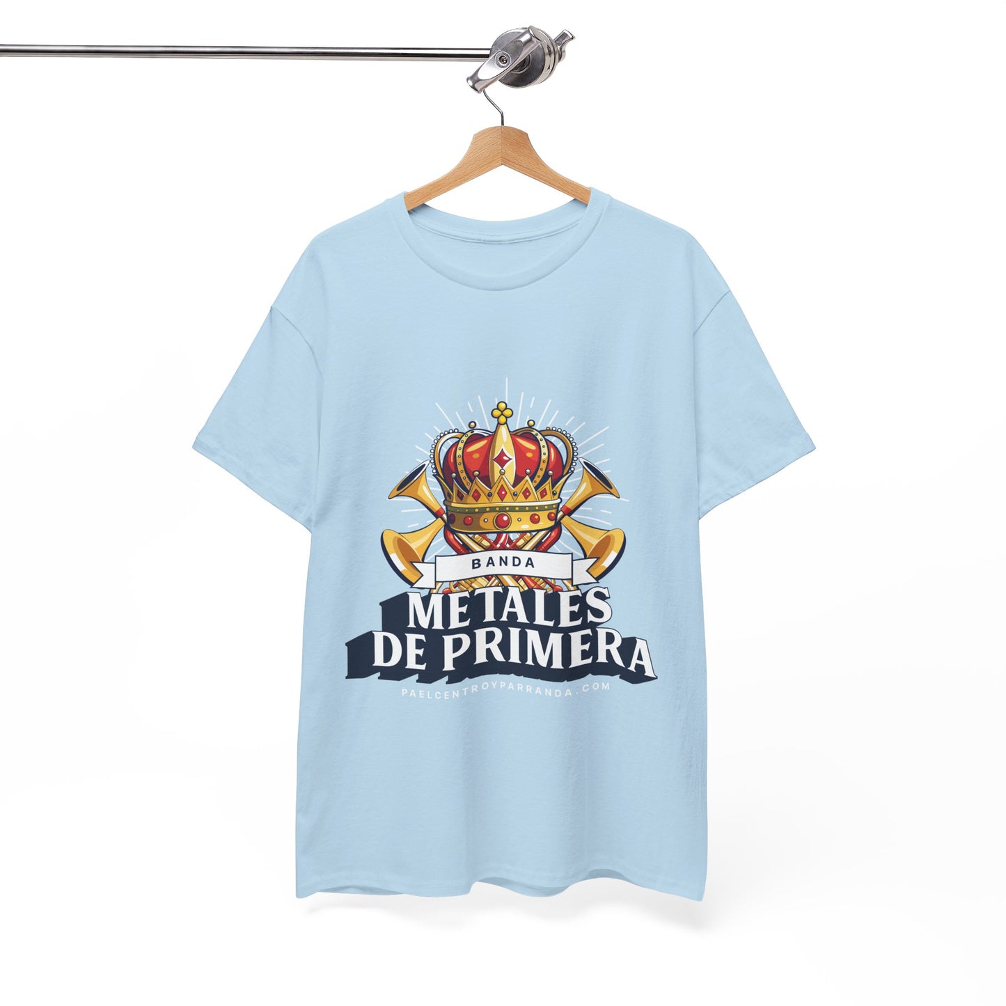 Metales de Primera. (adults) Unisex Heavy Cotton Tee