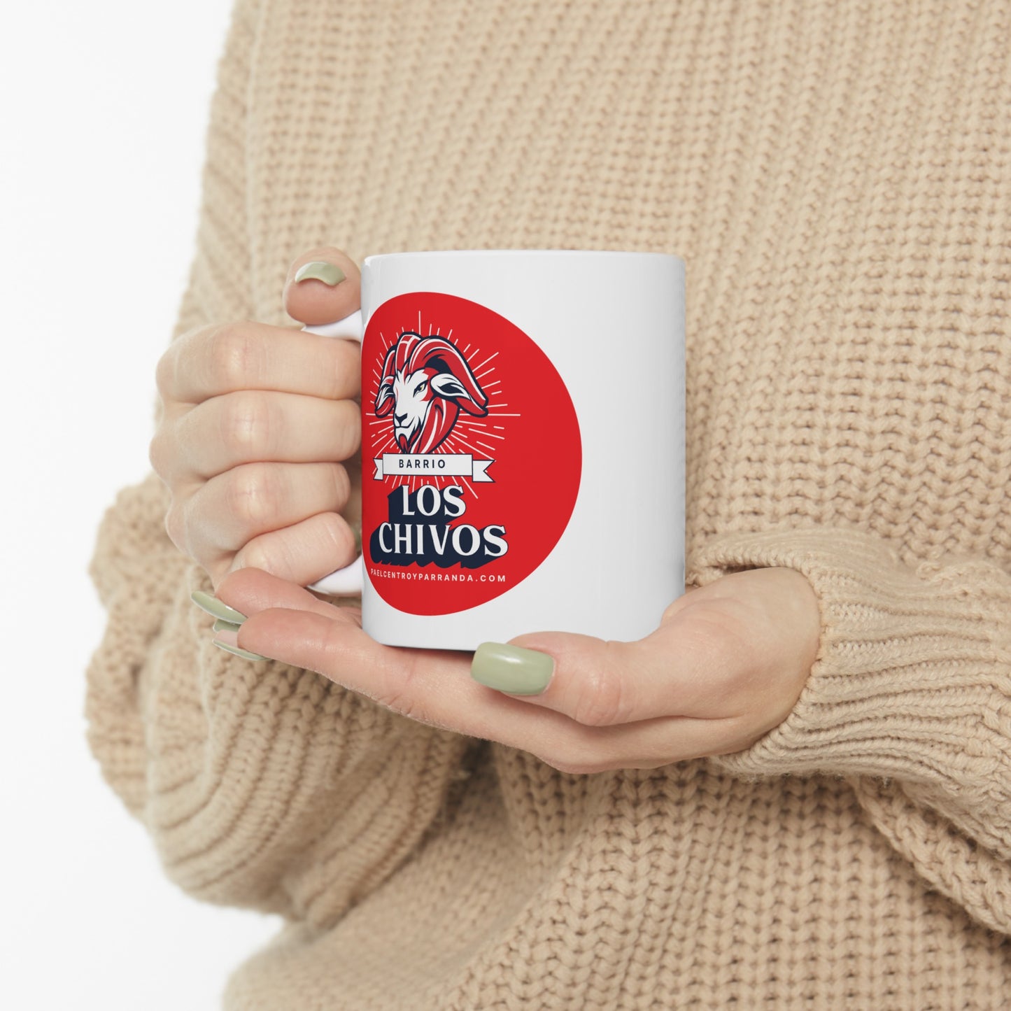 Los Chivos, Encrucijada. Ceramic Mug, 11oz