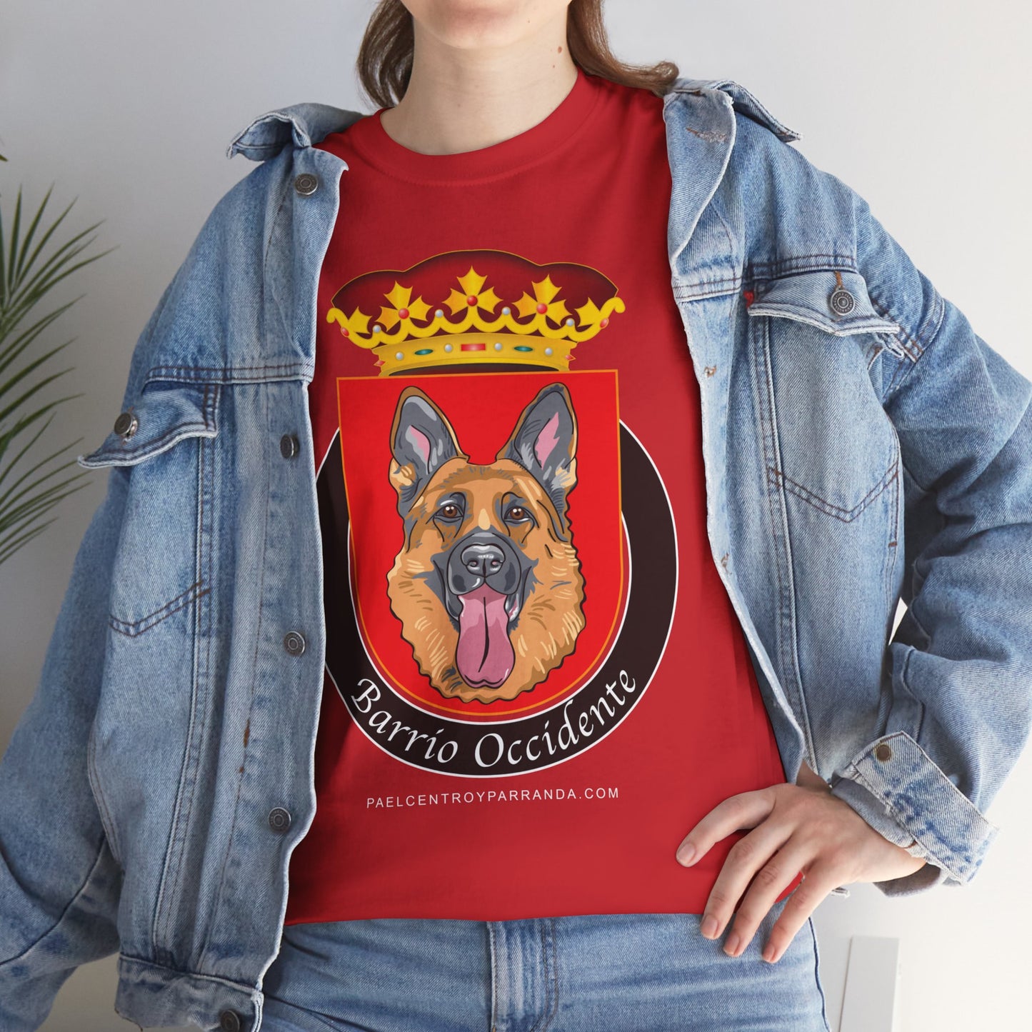 El Perro, Occidente, Zaza del Medio. Unisex Heavy Cotton Tee