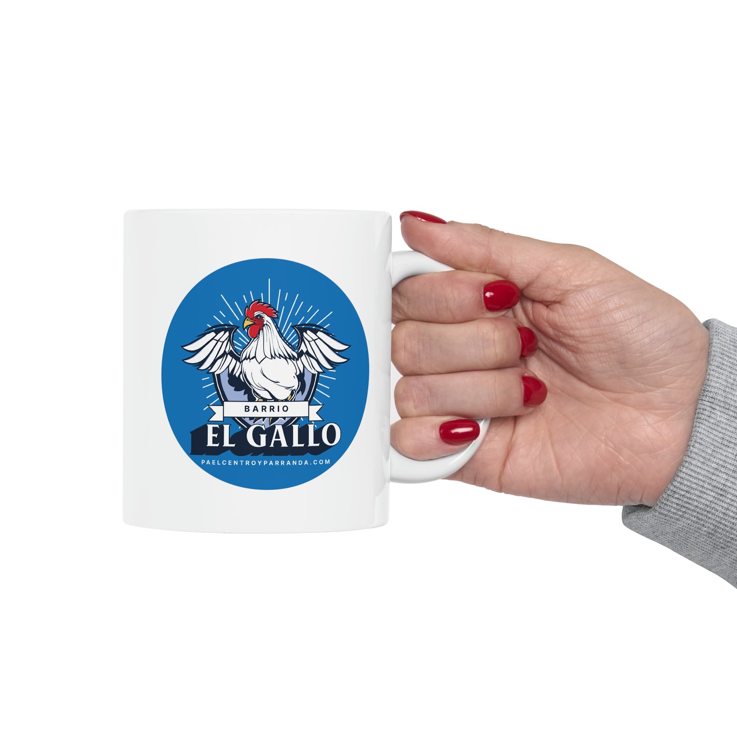El Gallo, Taguayabón. Ceramic Mug, 11oz