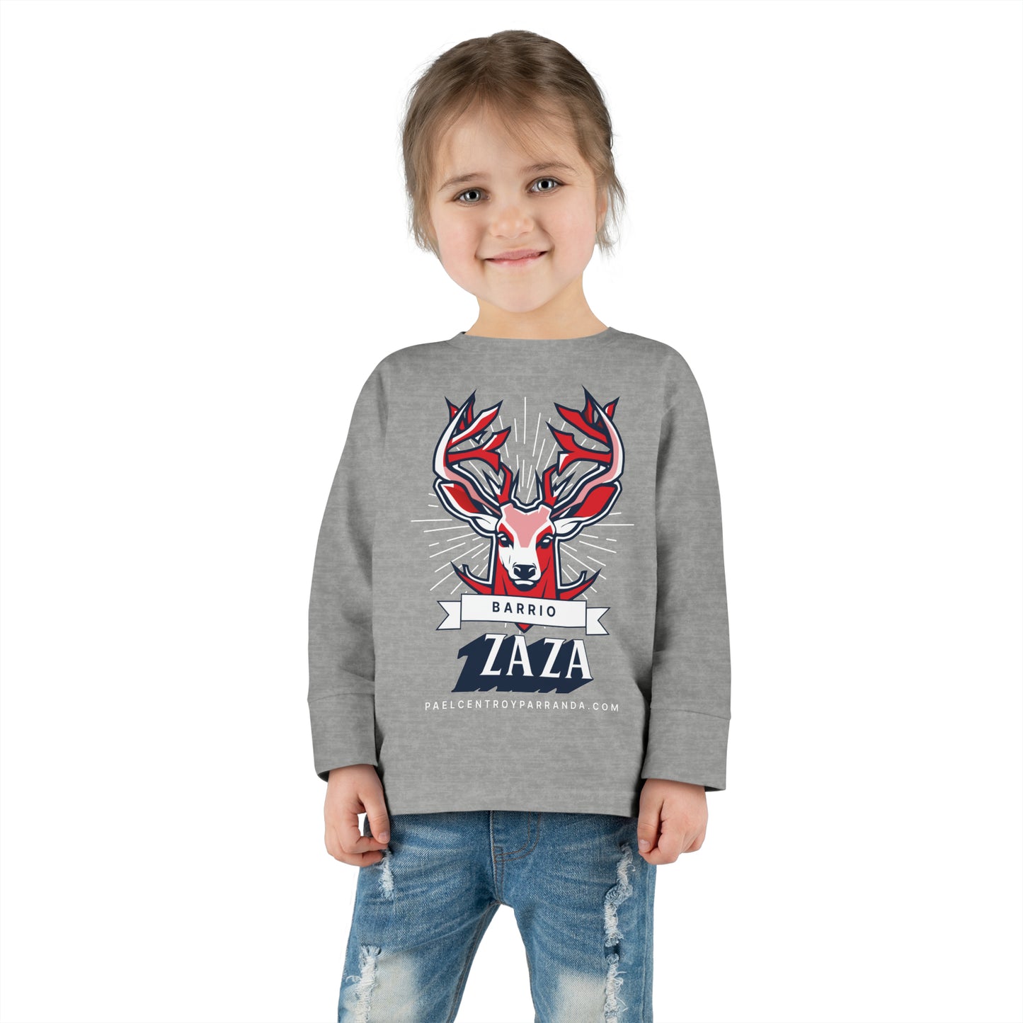 Zaza, Placetas. Toddler Long Sleeve Tee
