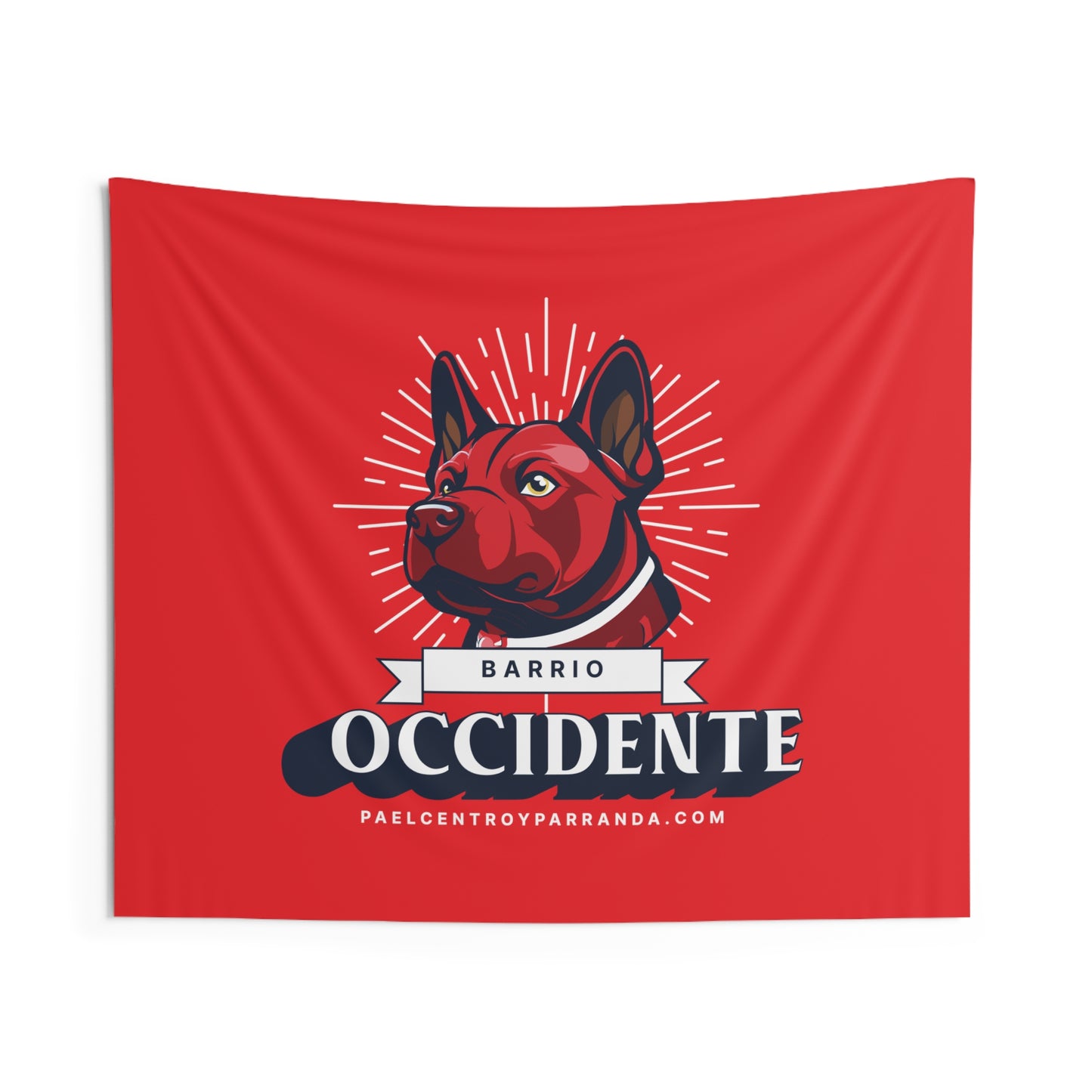 Occidente, Zaza del Medio. Horizontal Indoor Wall Tapestries