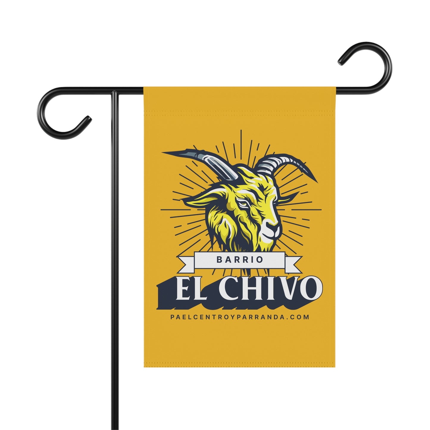 El Chivo, Zaza del Medio. Garden & House Banner
