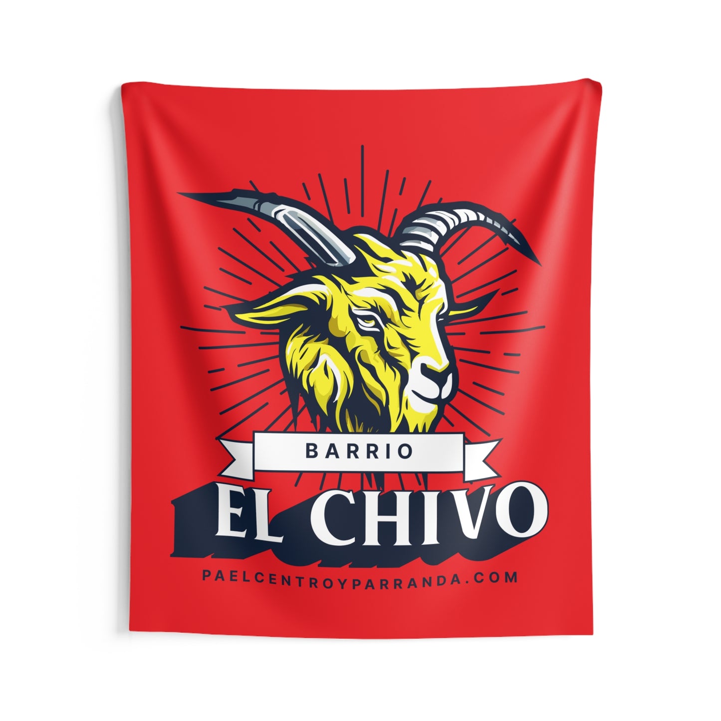 El Chivo, Zaza del Medio. Vertical Indoor Wall Tapestries
