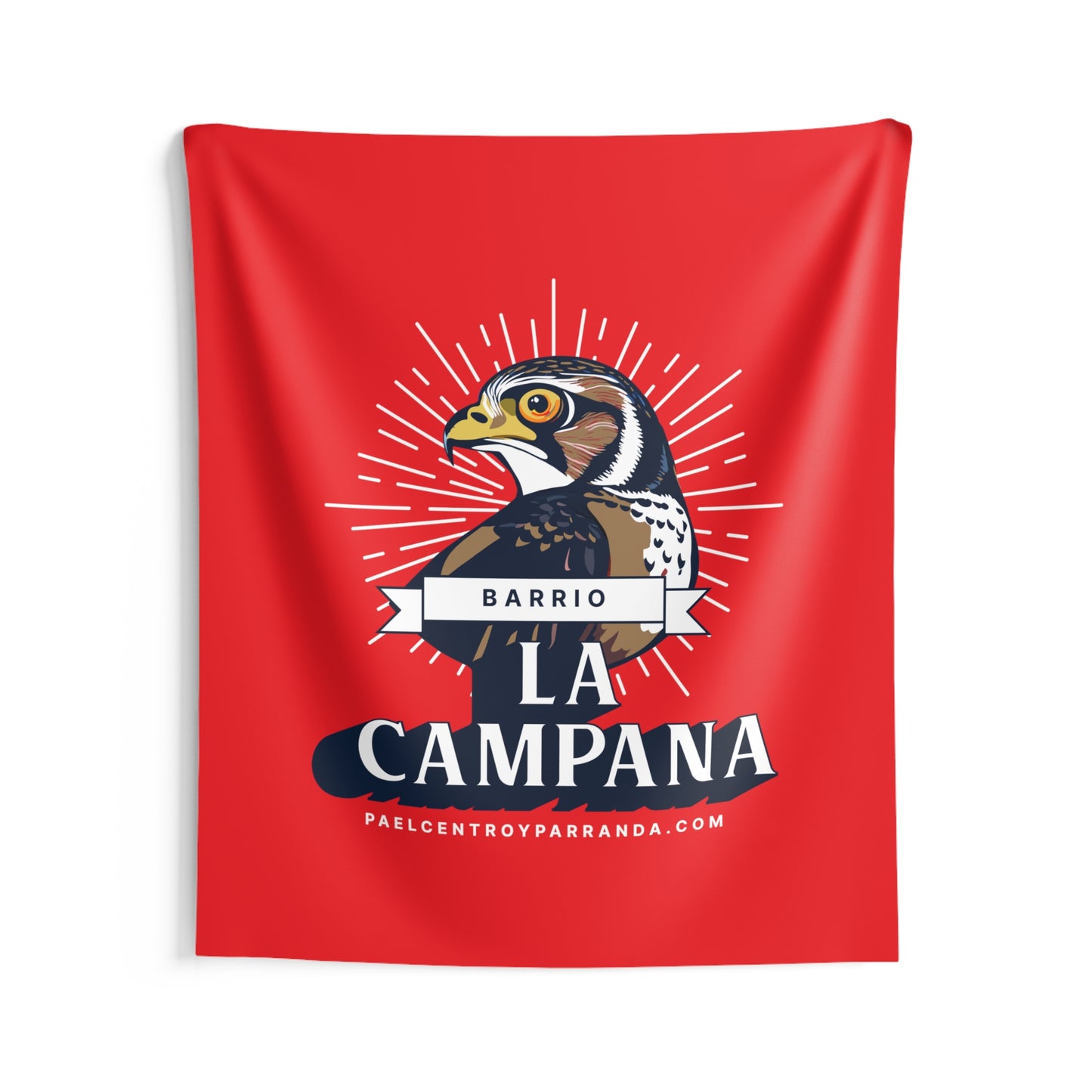 La Campana, Mayajigua. Vertical. Indoor Wall Tapestries