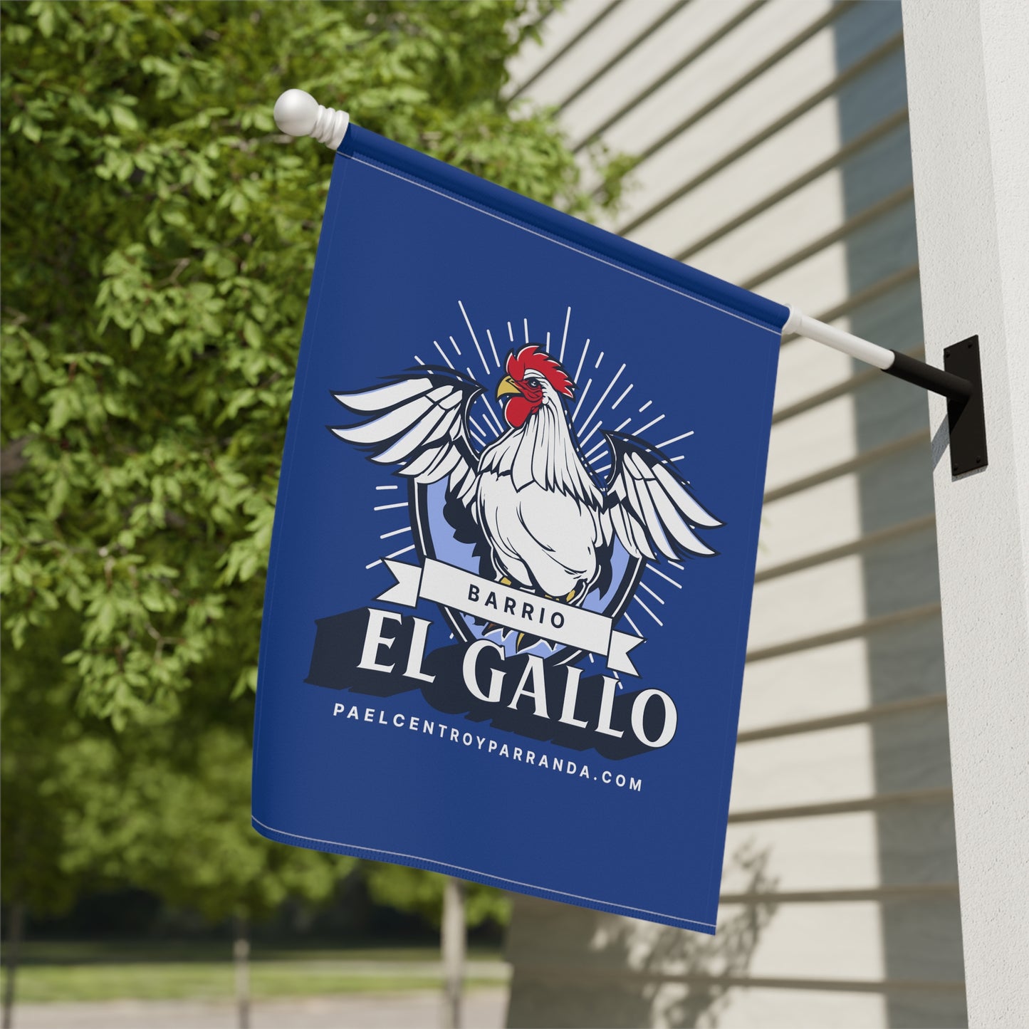 El Gallo, Taguayabón. Garden & House Banner