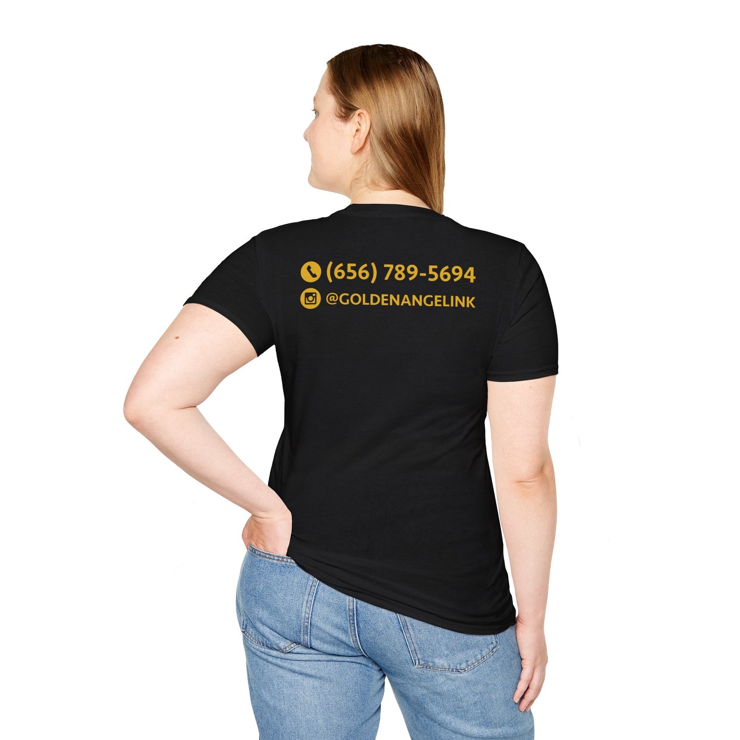 GOLDEN ANGEL INK Unisex Softstyle T-Shirt