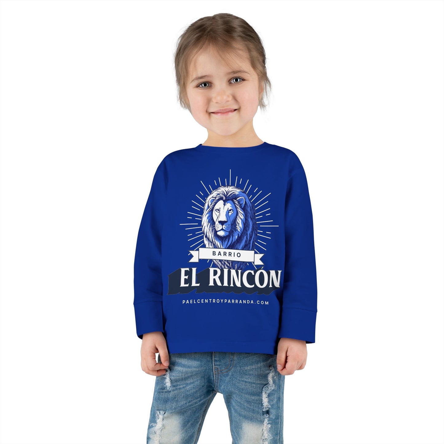 El Rincón, Mordazo. (niños) Toddler Long Sleeve Tee - Cute Graphic Tee for Kids