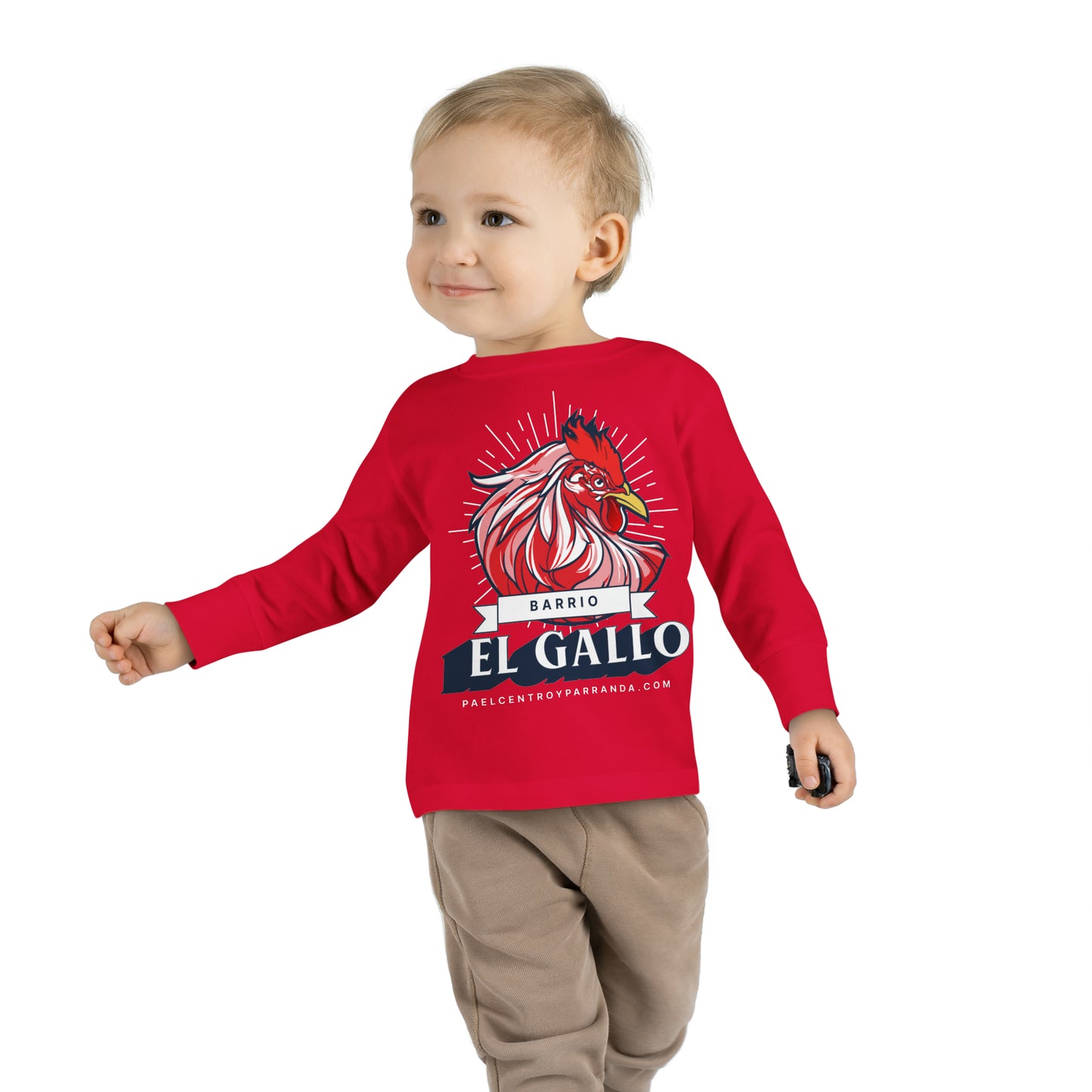 El Gallo, Chambas. Toddler Long Sleeve Tee