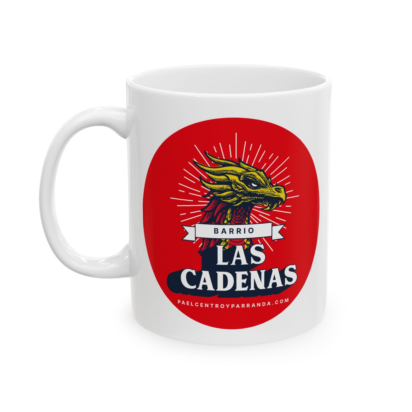 Las Cadenas, Mordazo. Ceramic Mug, (11oz, 15oz)