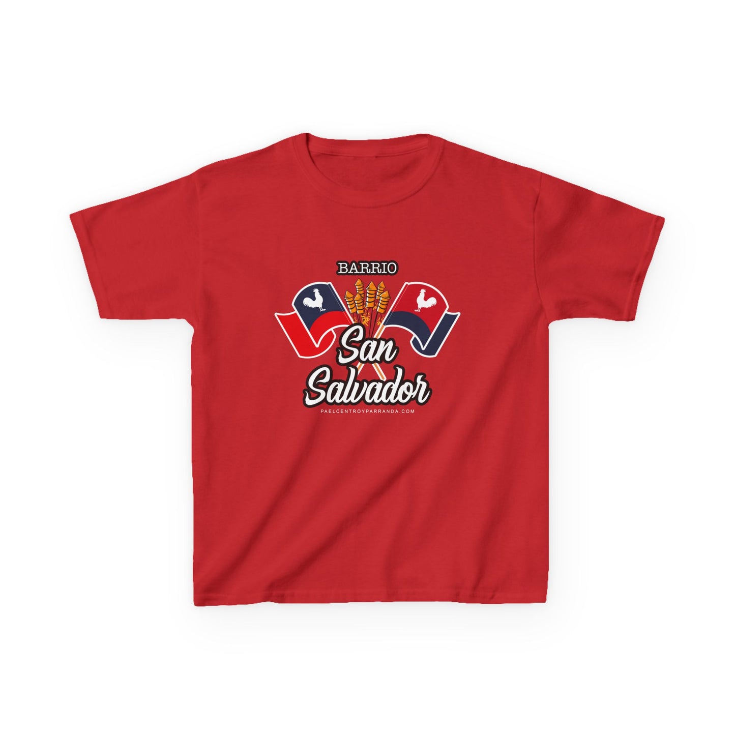 San Salvador, Remedios. Kids Heavy Cotton™ Tee