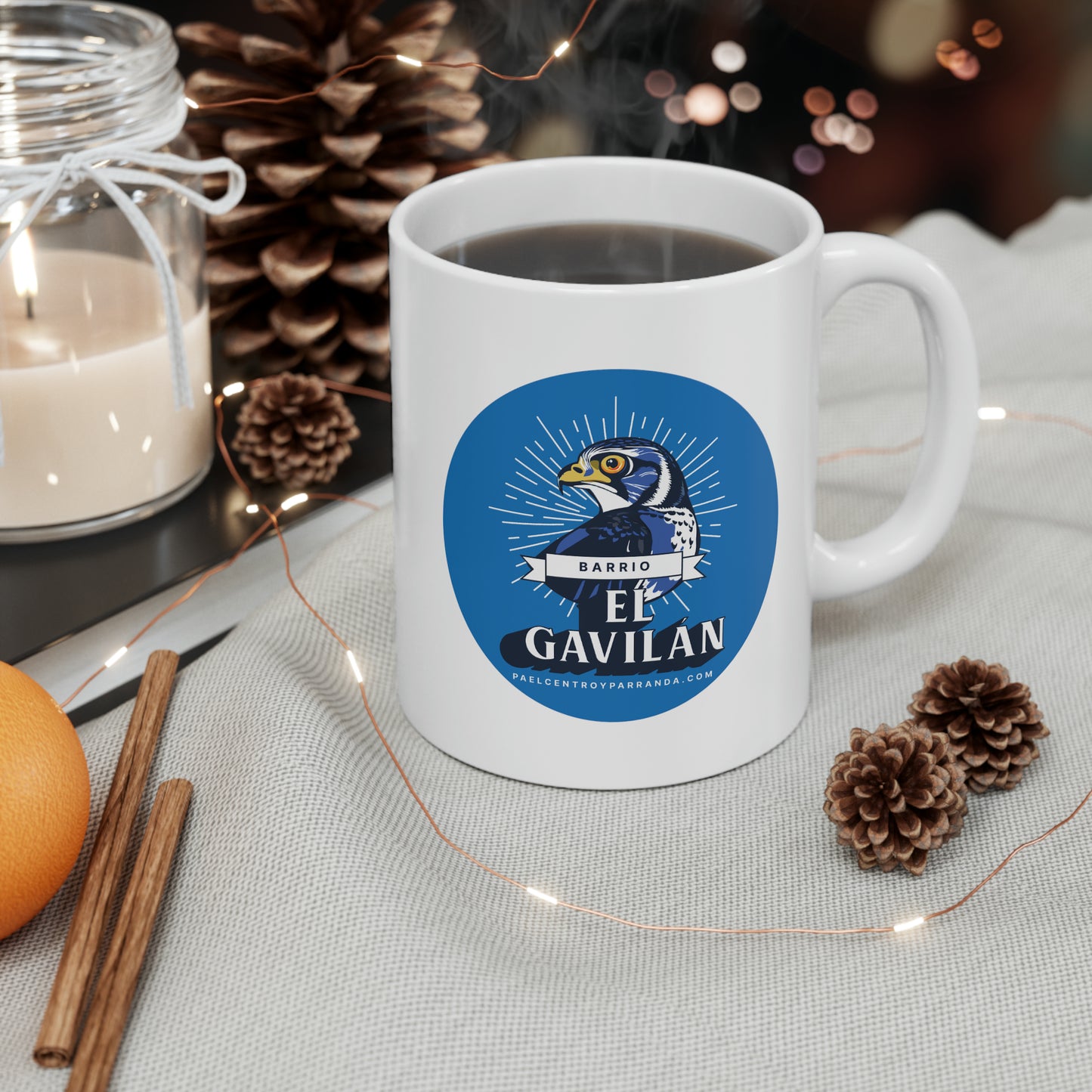 El Gavilán, Chambas. Ceramic Mug, 11oz
