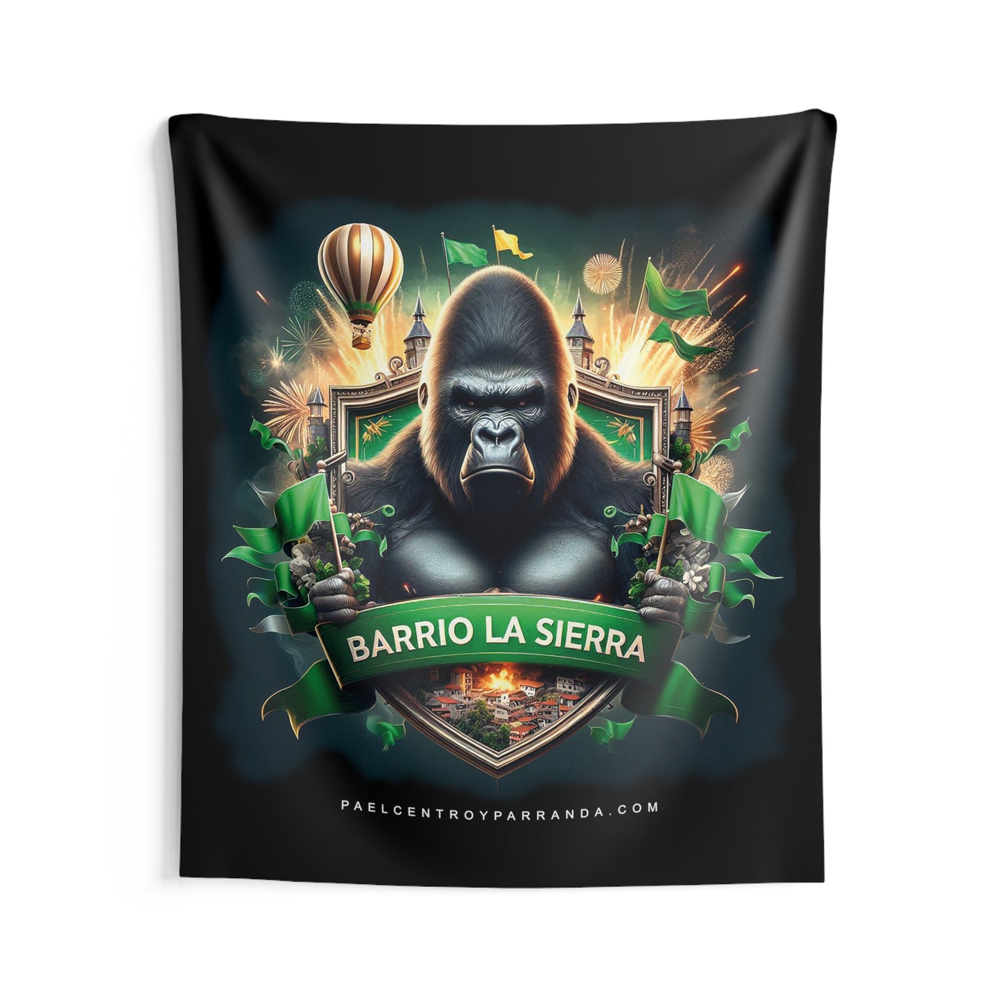 La Sierra, Buenavista. Printed Wall Tapestry