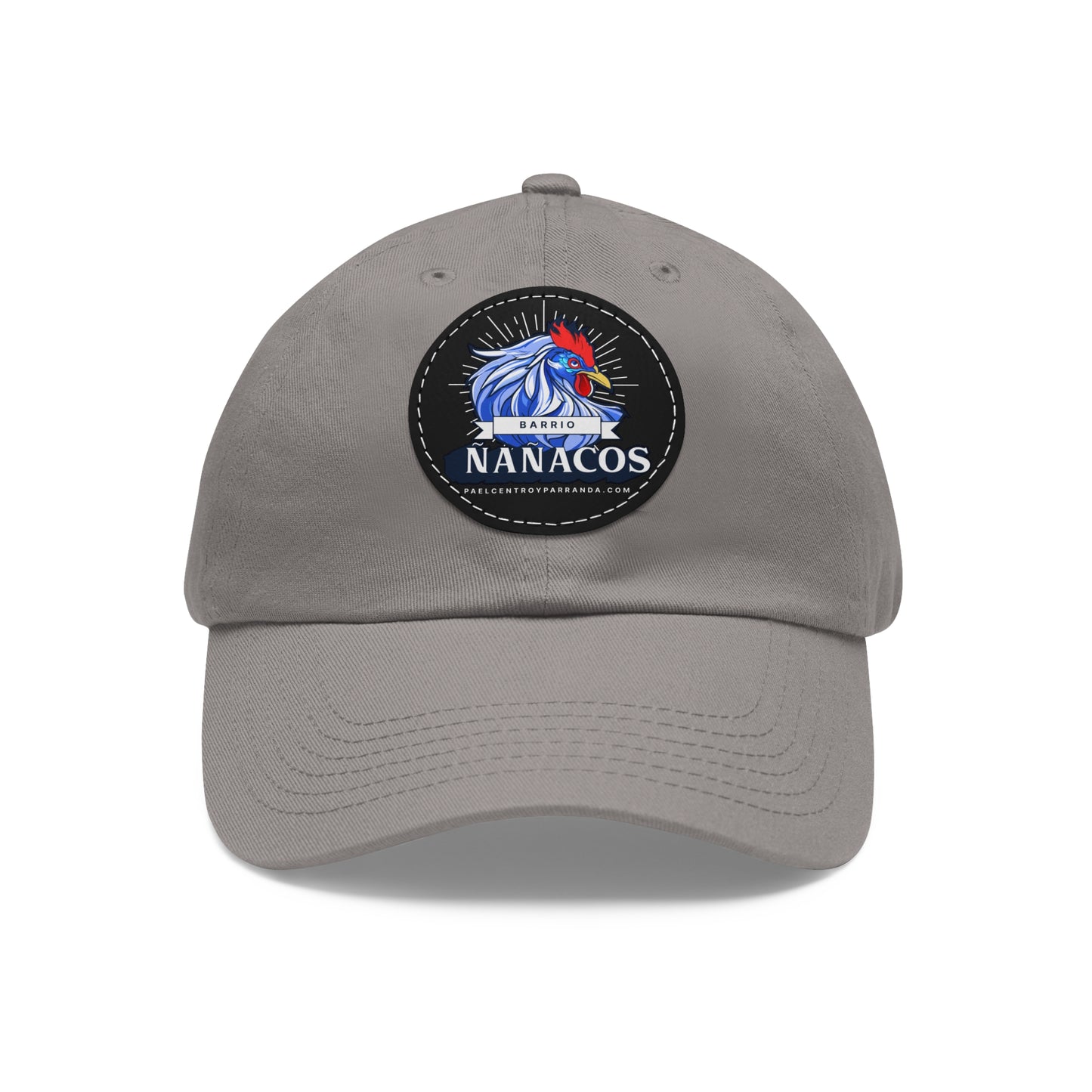 Ñañacos, Vueltas. Dad Hat with Leather Patch (Round)