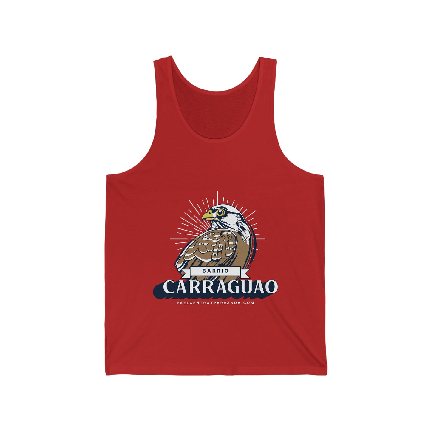 Carraguao, El Santo. Unisex Jersey Tank
