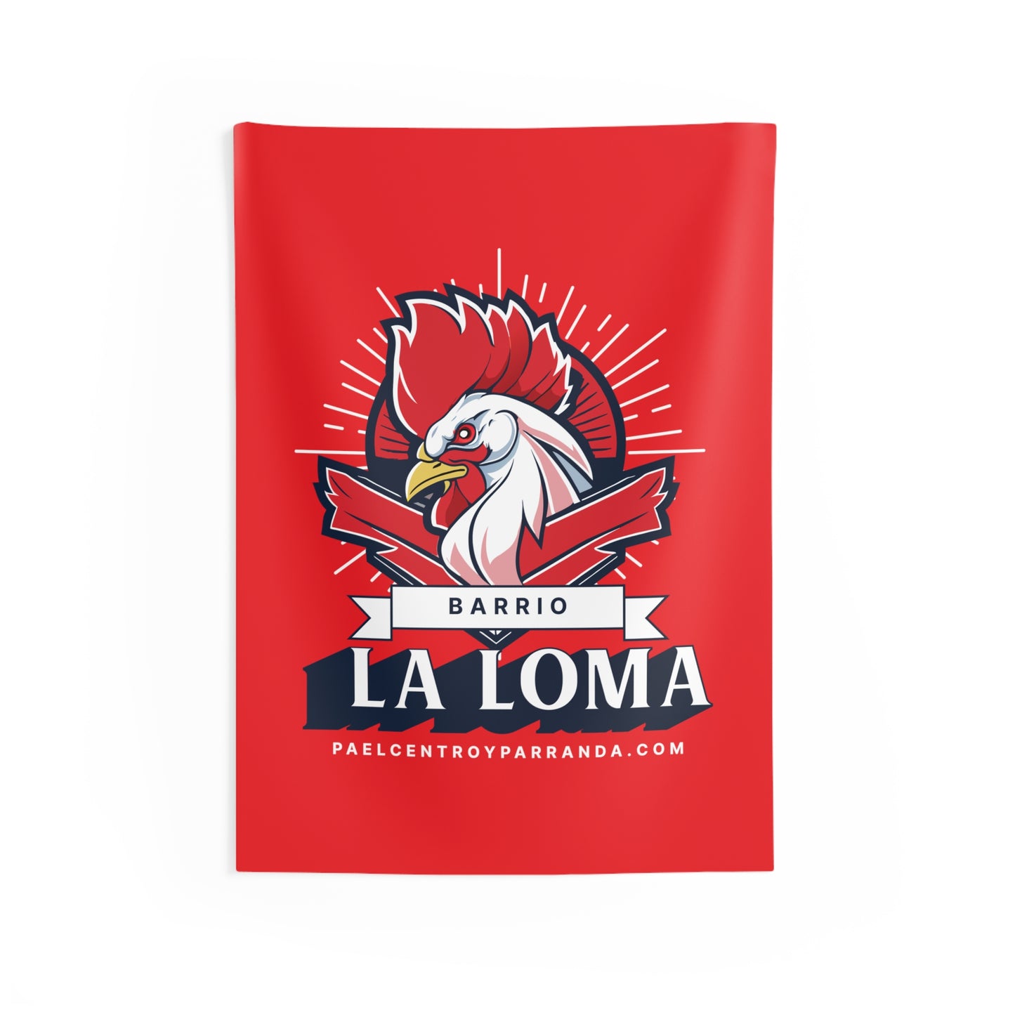La Loma, Yaguajay. Vertical Indoor Wall Tapestries
