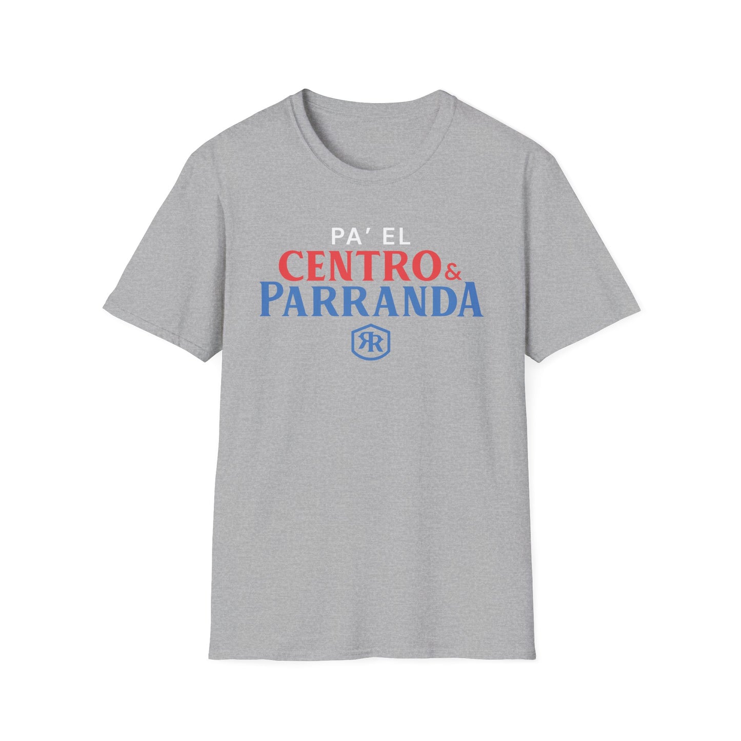 Pa' el centro & parranda, Unisex Softstyle T-Shirt