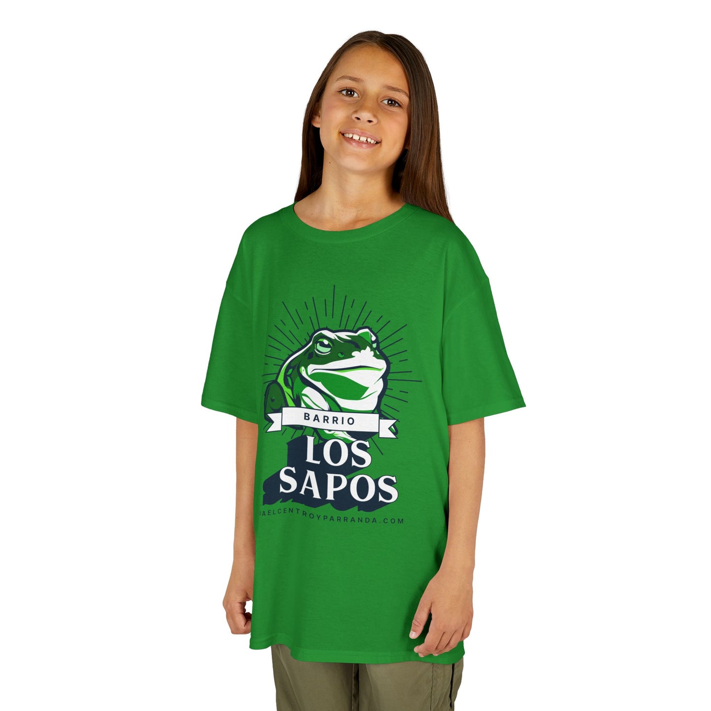 Los Sapos, Calabazar de Sagua. Kids Heavy Cotton™ Tee