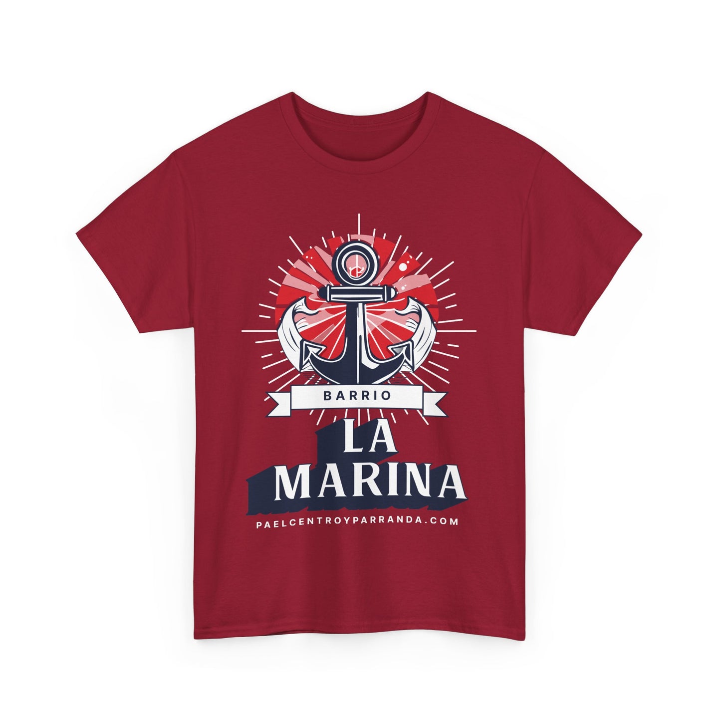 La Marina, Caibarién. Unisex Heavy Cotton Tee