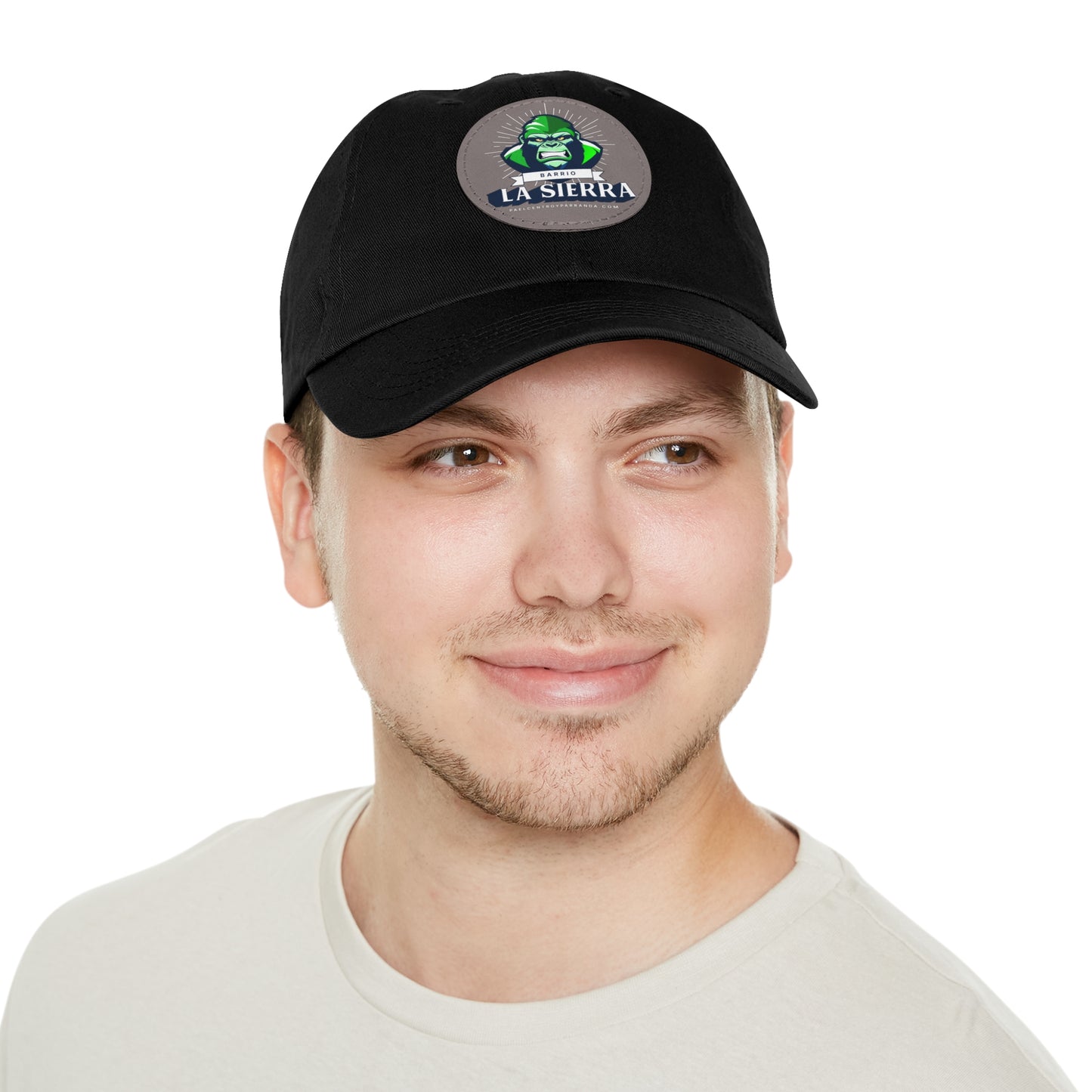 La Sierra, Buenavista. Dad Hat with Leather Patch (Round)
