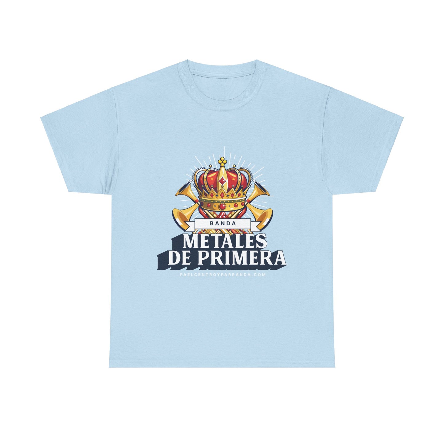 Metales de Primera. (adults) Unisex Heavy Cotton Tee