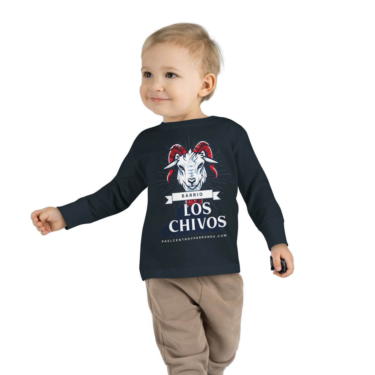 Los Chivos, Calabazar de Sagua. Toddler Long Sleeve Tee