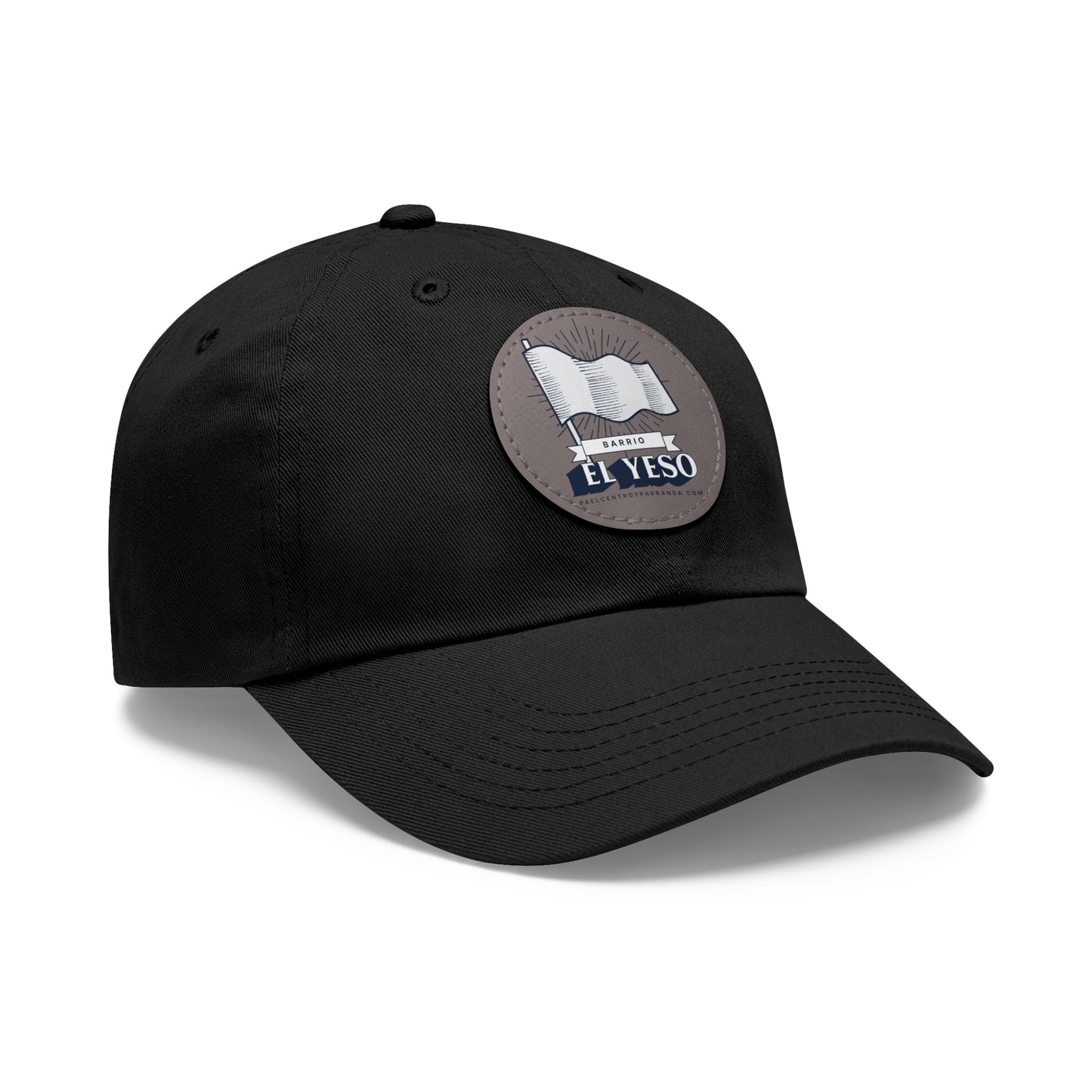 El Yeso, Punta Alegre. Dad Hat with Leather Patch (Round)