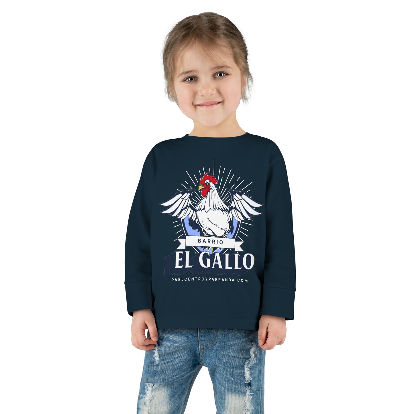 El Gallo, Taguayabón. Toddler Long Sleeve Tee