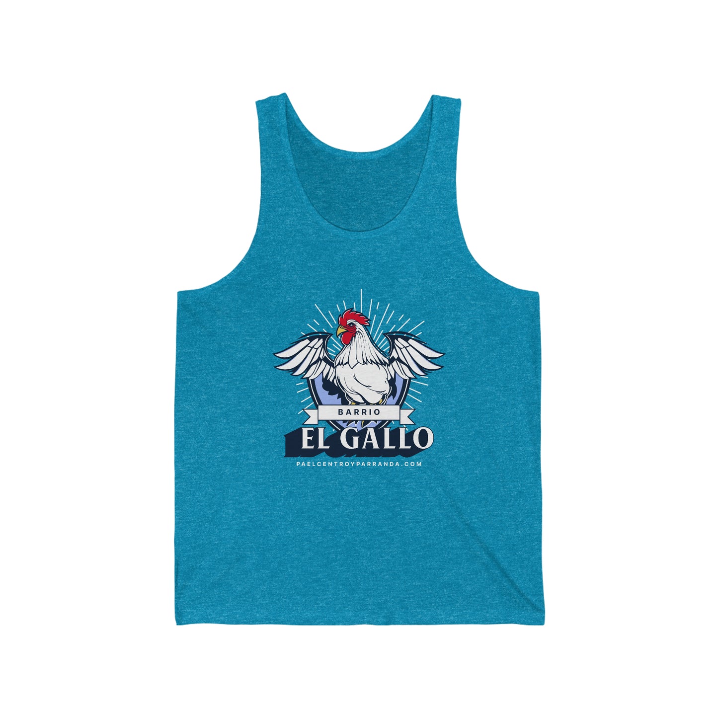 El Gallo, Taguayabón. Unisex Jersey Tank