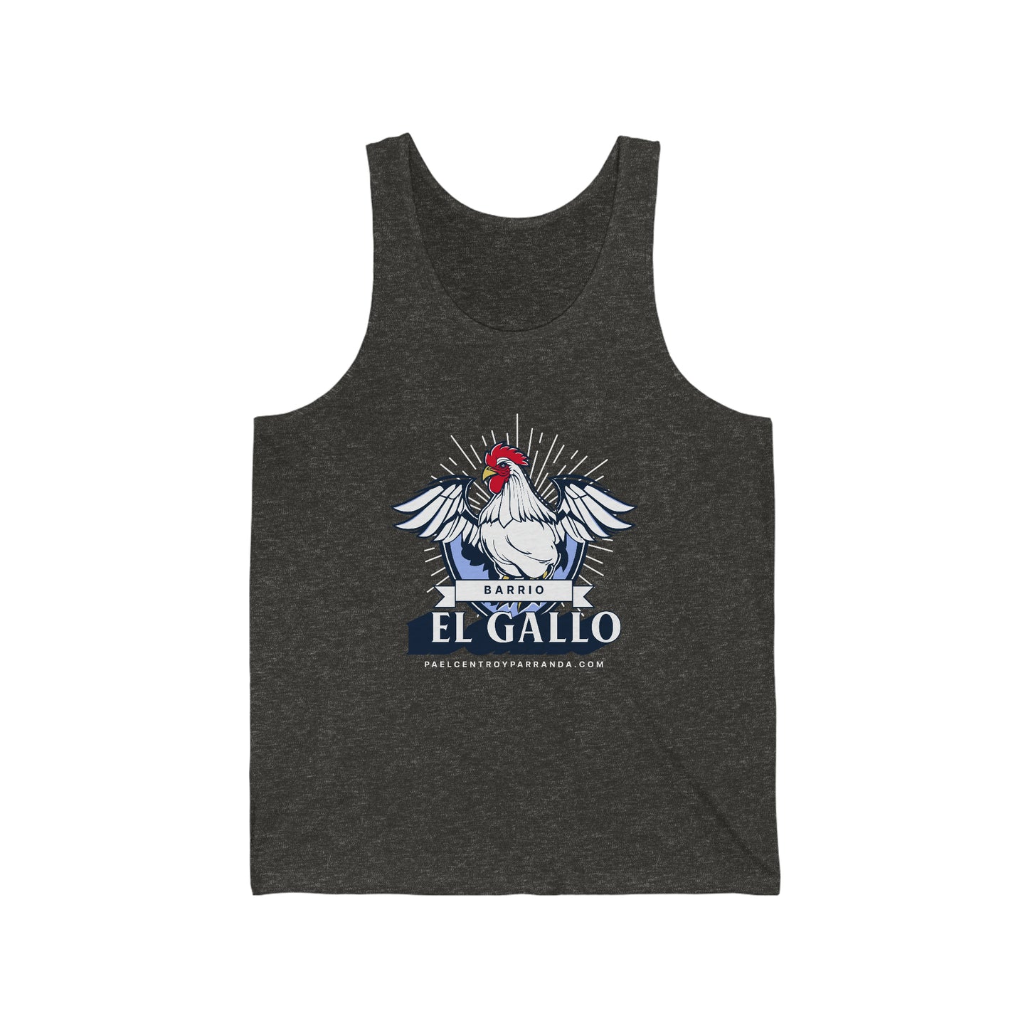 El Gallo, Taguayabón. Unisex Jersey Tank