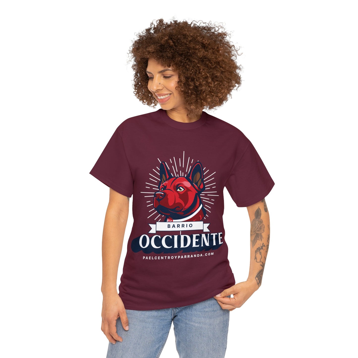 Occidente, Zaza del Medio. Unisex Heavy Cotton Tee