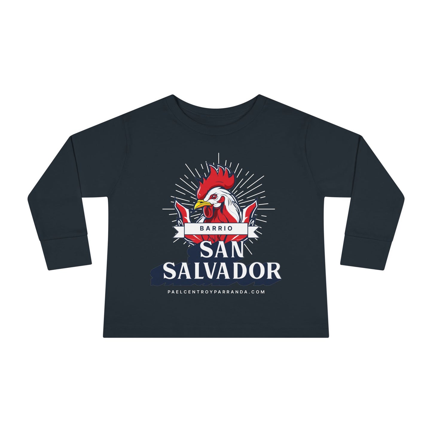 San Salvador, Remedios. Toddler Long Sleeve Tee