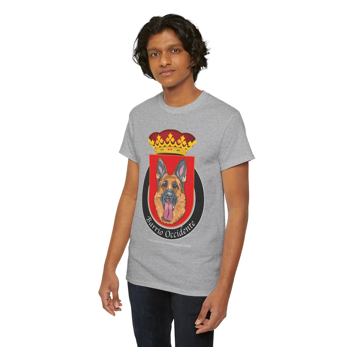 El Perro, Occidente, Zaza del Medio. Unisex Heavy Cotton Tee