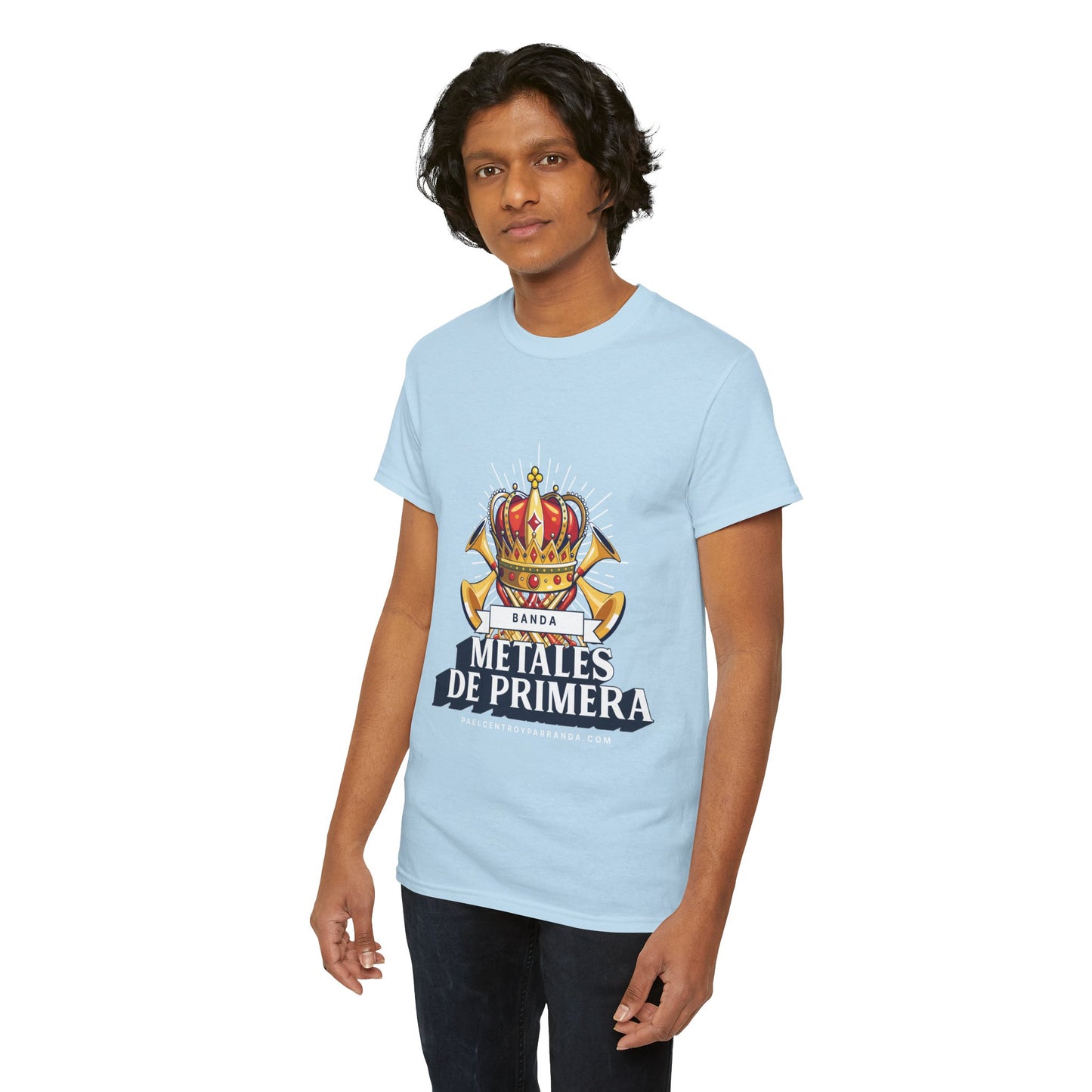 Metales de Primera. (adults) Unisex Heavy Cotton Tee
