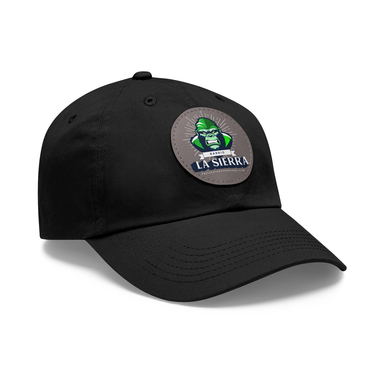 La Sierra, Buenavista. Dad Hat with Leather Patch (Round)