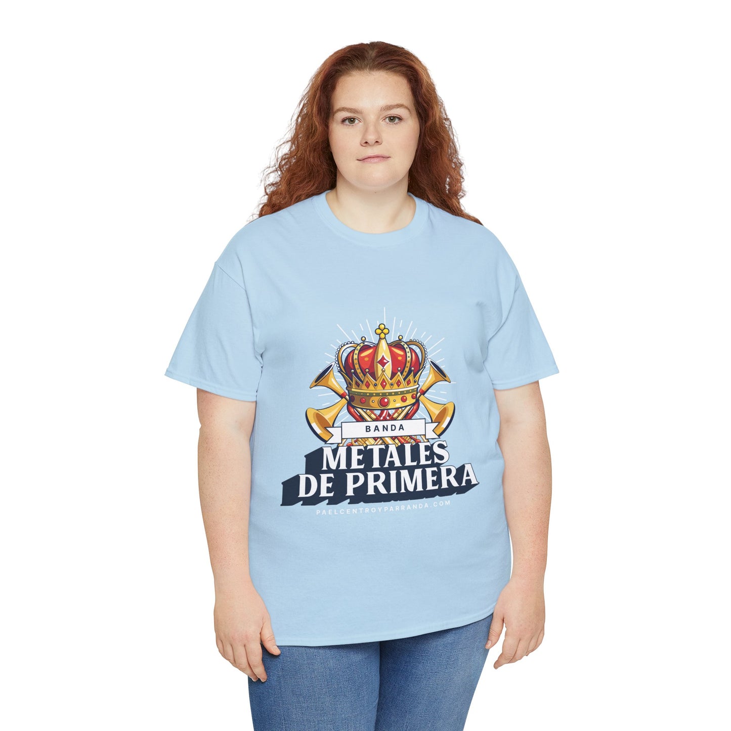 Metales de Primera. (adults) Unisex Heavy Cotton Tee