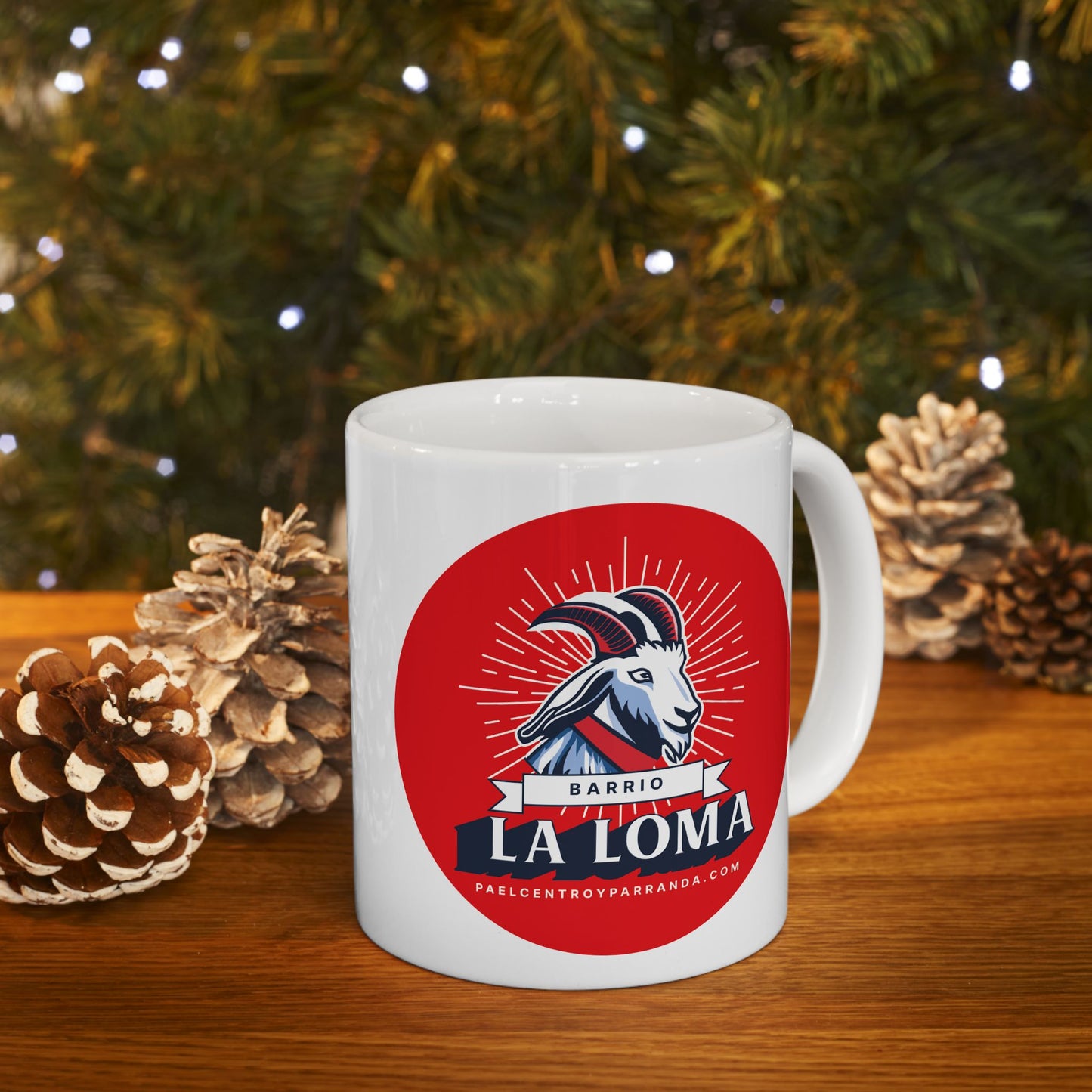 La Loma, Zulueta. Ceramic Mug, 11oz