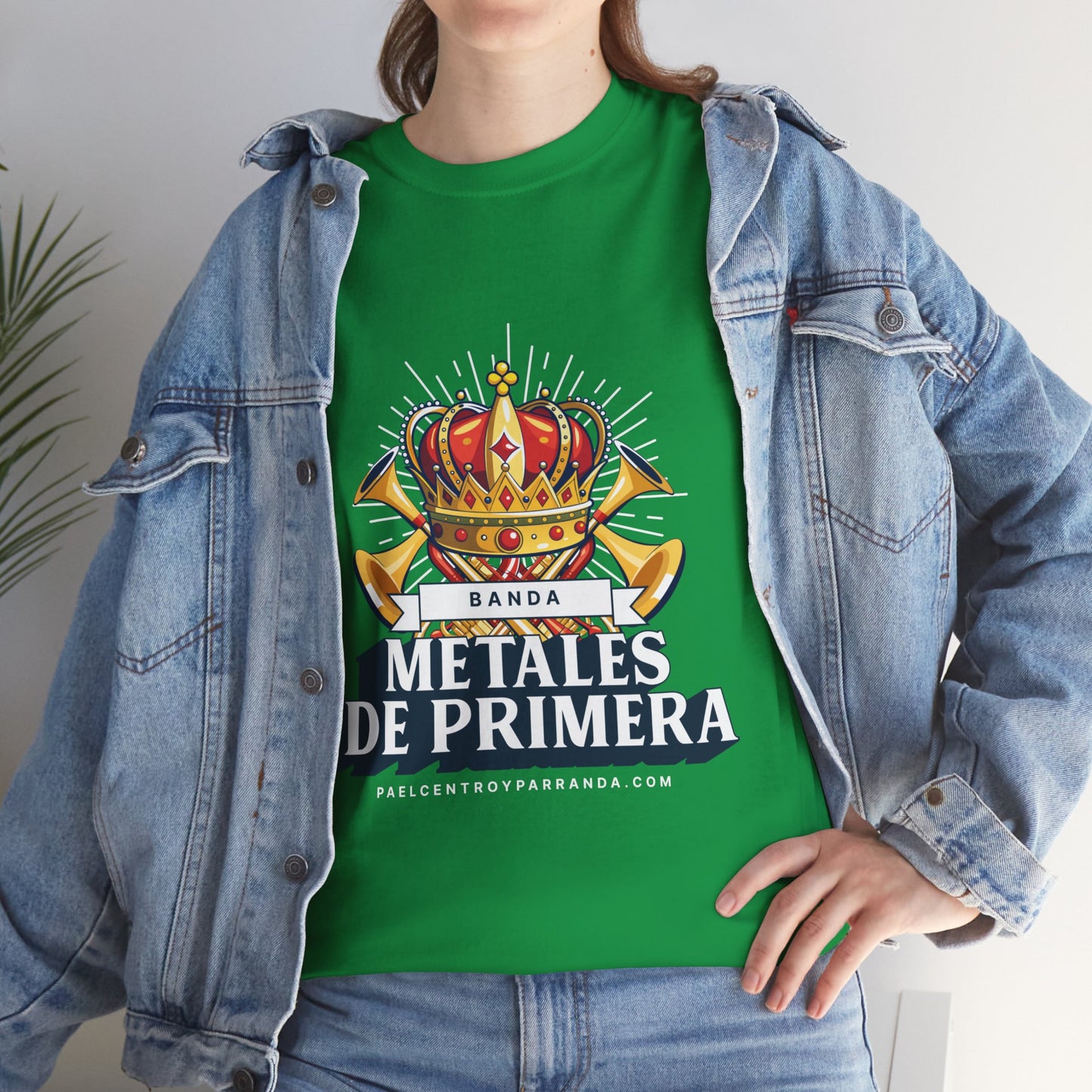 Metales de Primera. (adults) Unisex Heavy Cotton Tee