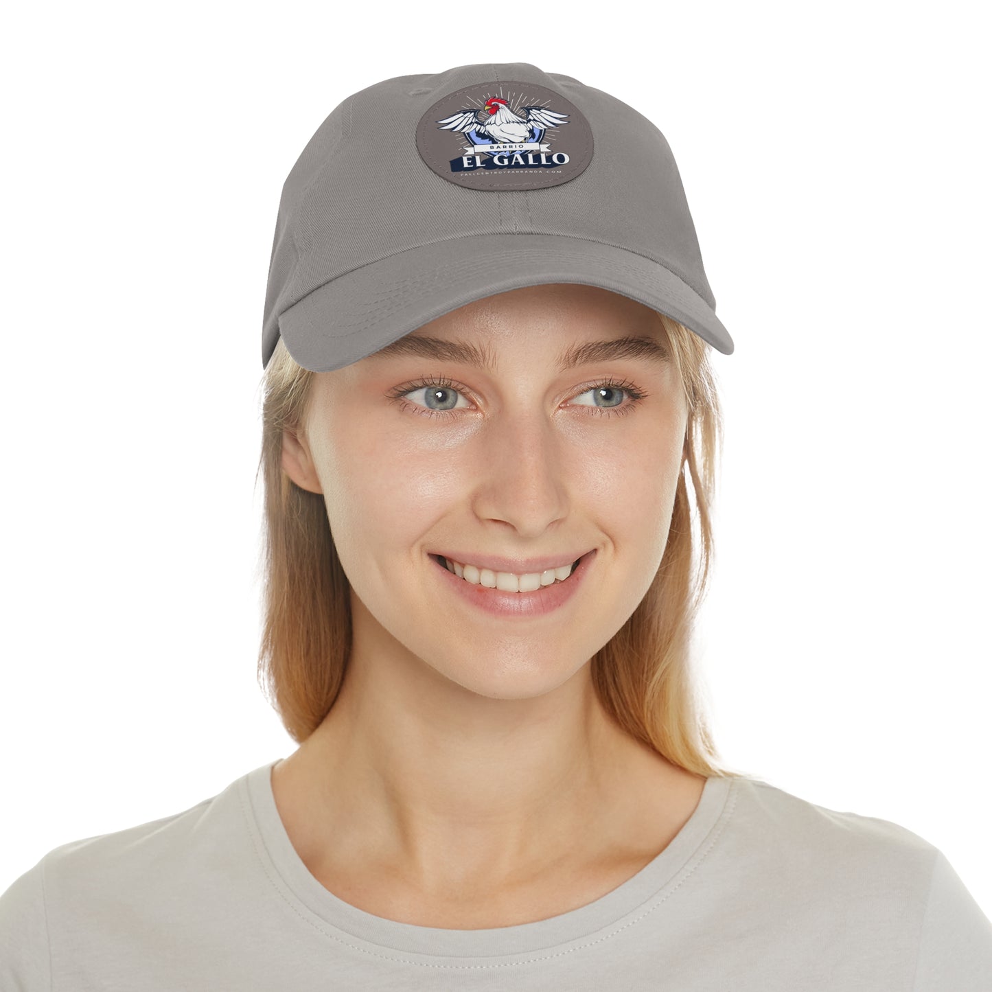 El Gallo, Taguayabón. Dad Hat with Leather Patch (Round)