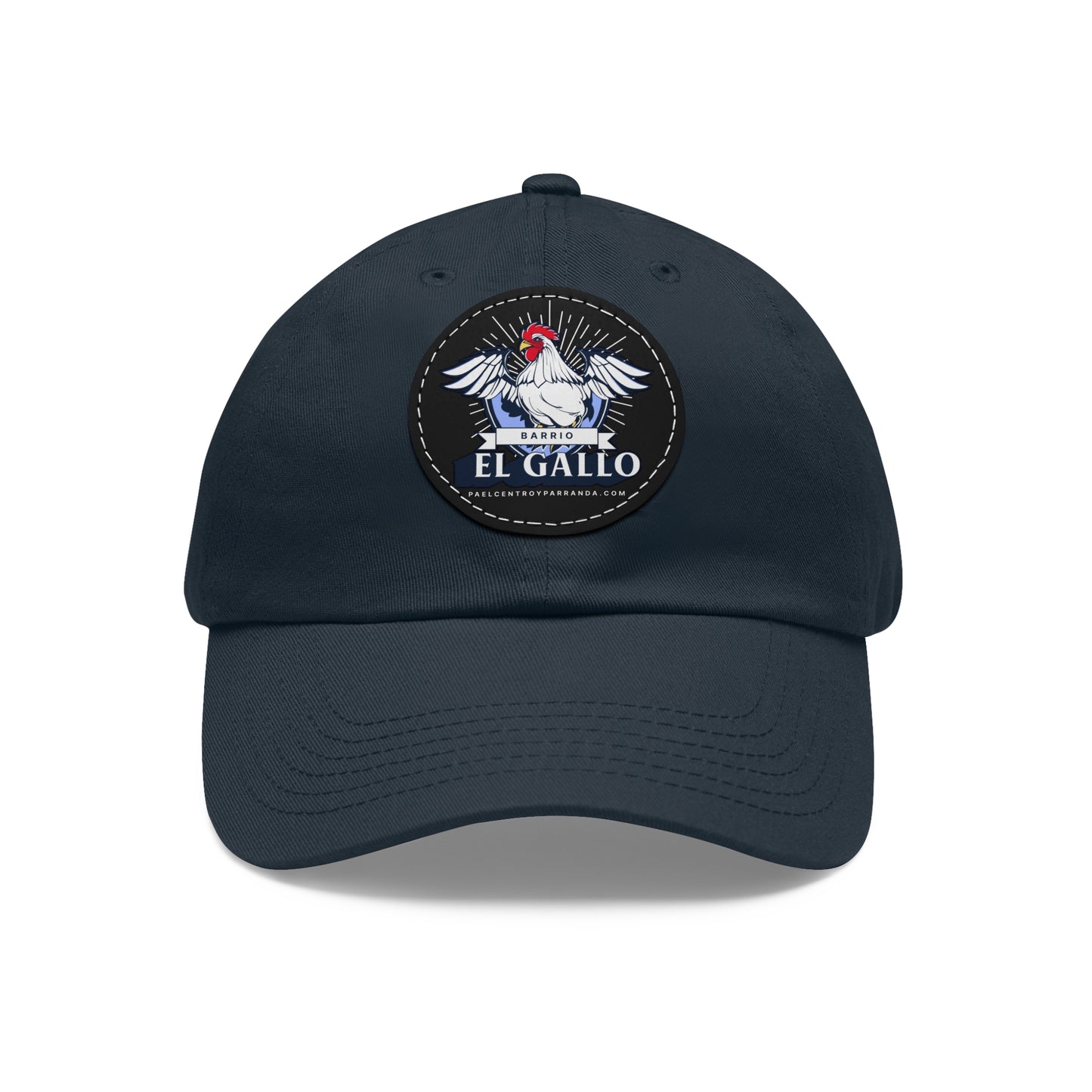 El Gallo, Taguayabón. Dad Hat with Leather Patch (Round)