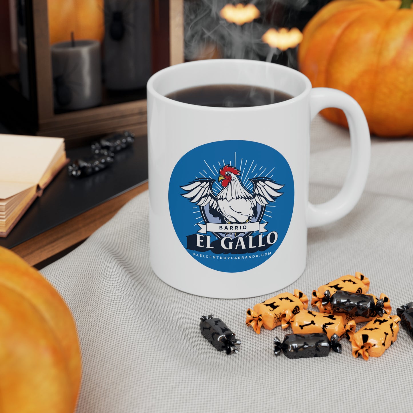 El Gallo, Taguayabón. Ceramic Mug, 11oz