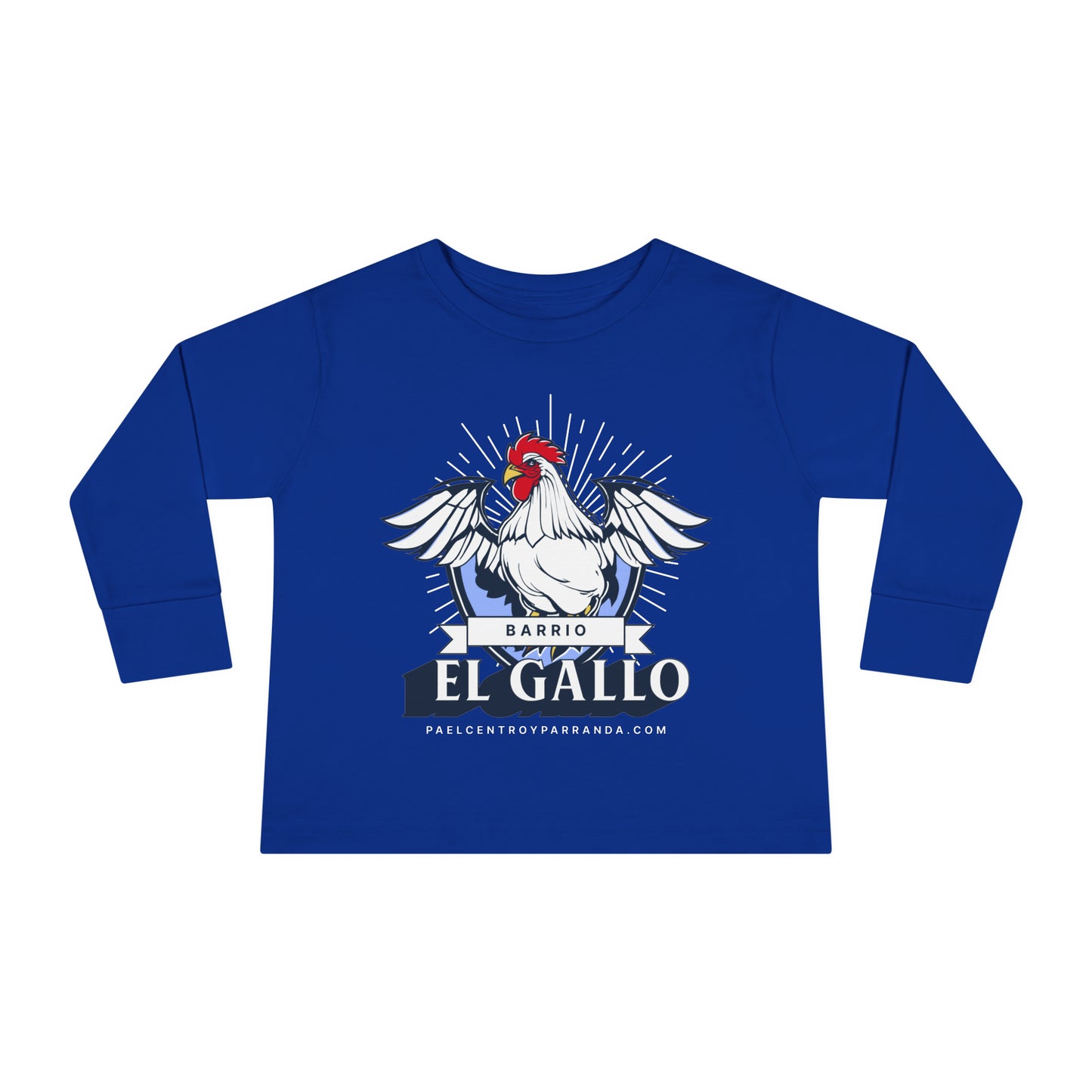El Gallo, Taguayabón. Toddler Long Sleeve Tee