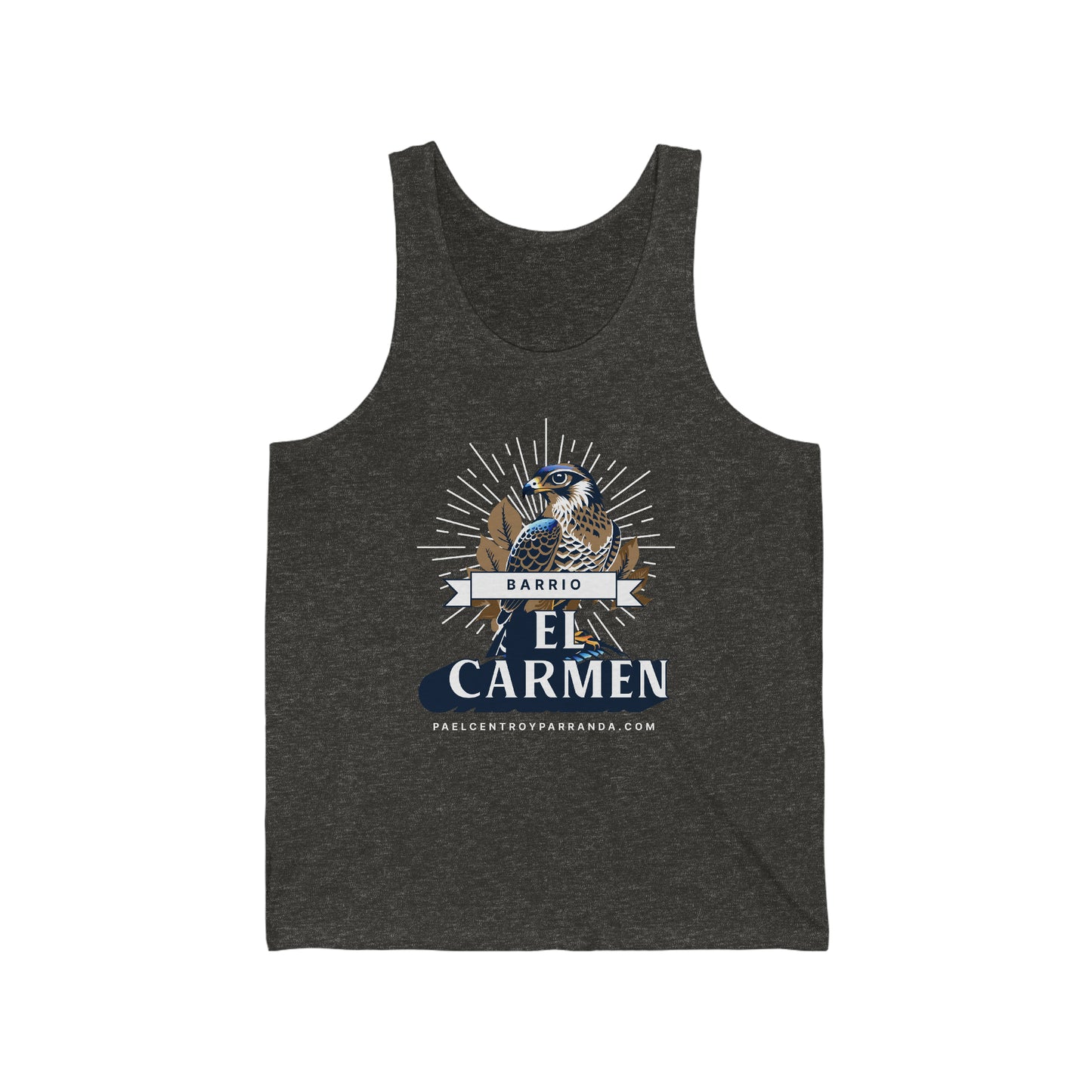 El Carmen, Remedios. Unisex Jersey Tank