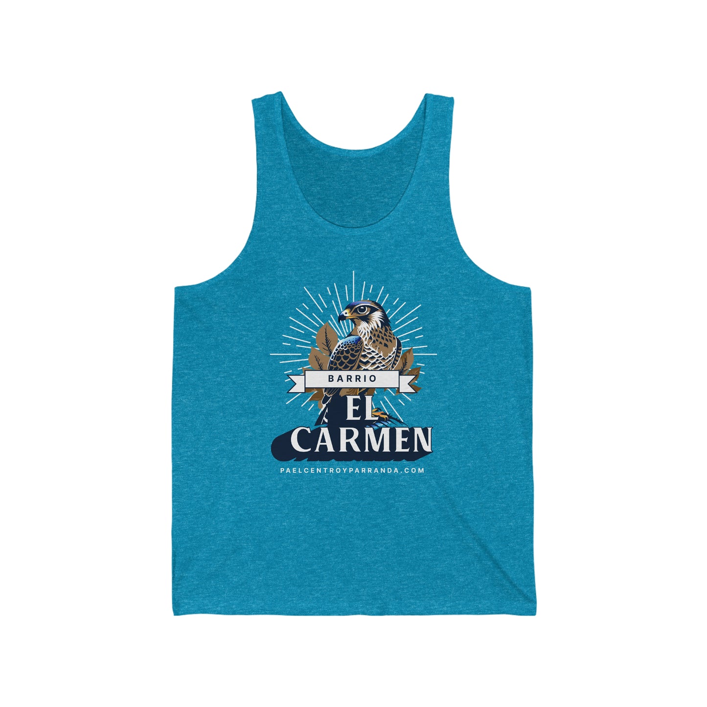 El Carmen, Remedios. Unisex Jersey Tank