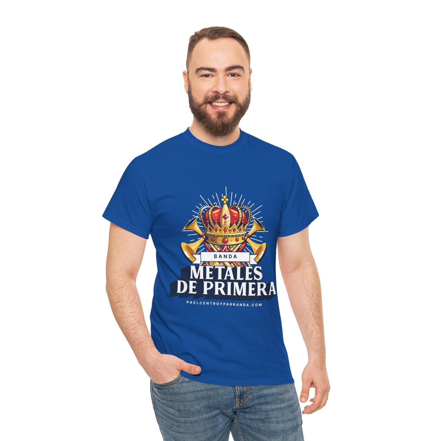 Metales de Primera. (adults) Unisex Heavy Cotton Tee