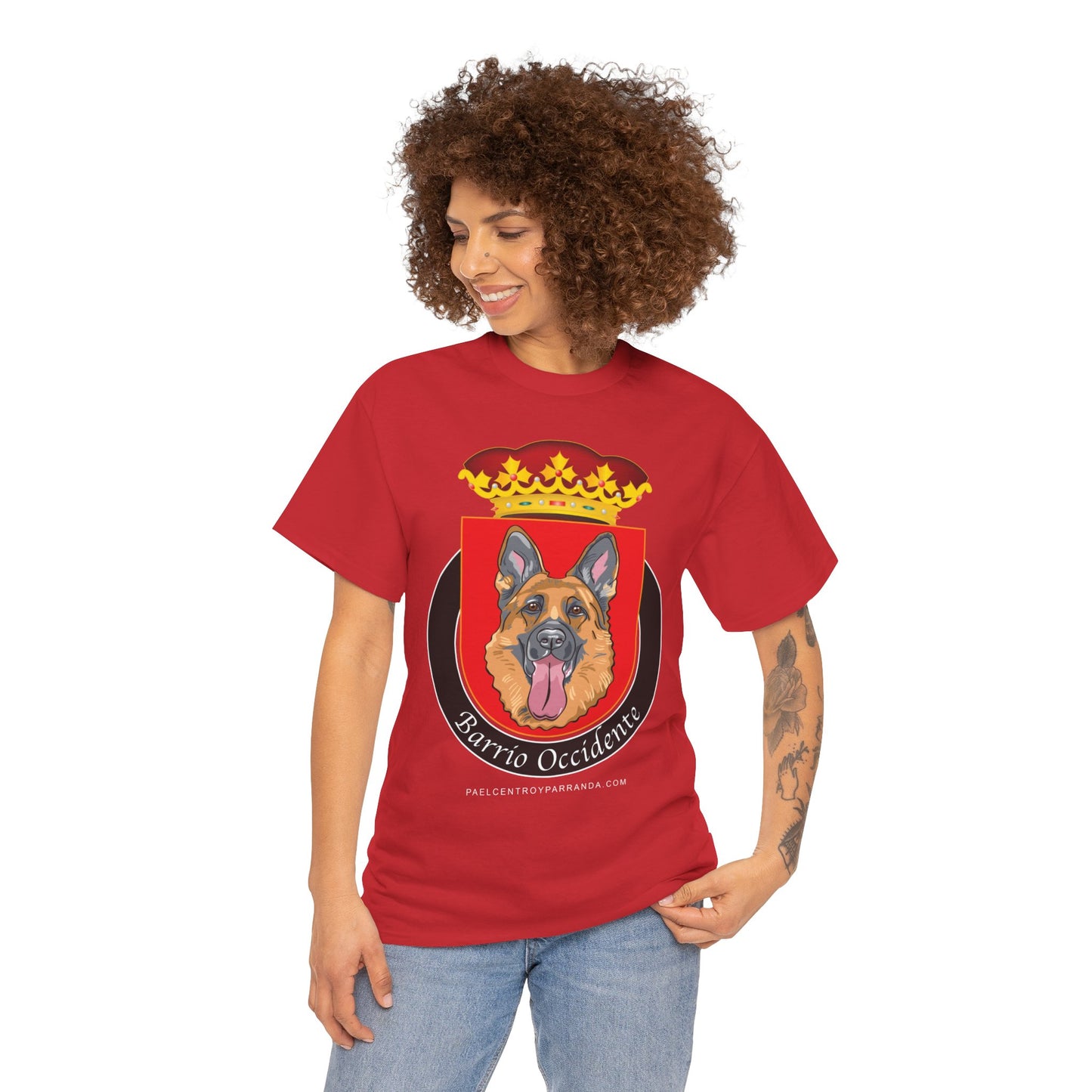 El Perro, Occidente, Zaza del Medio. Unisex Heavy Cotton Tee