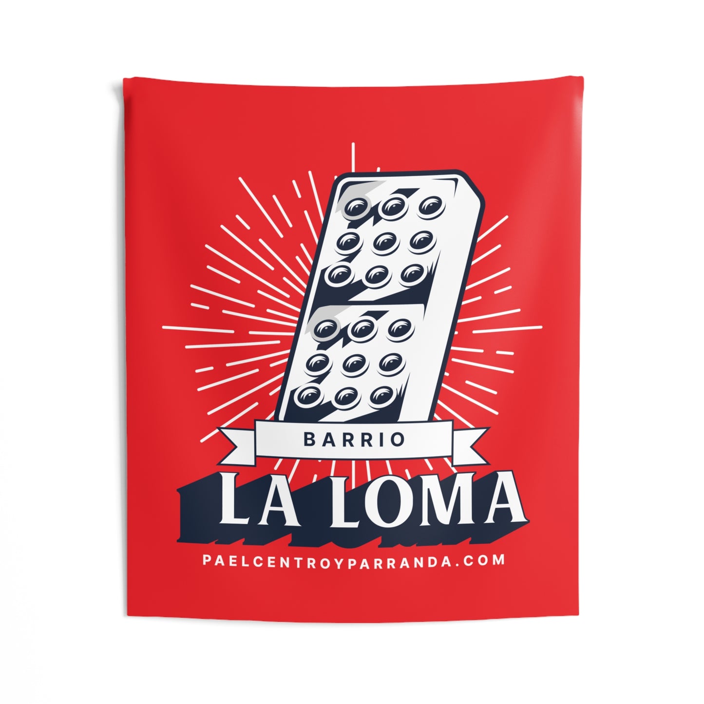 La Loma, Buenavista. Vertical. Indoor Wall Tapestries